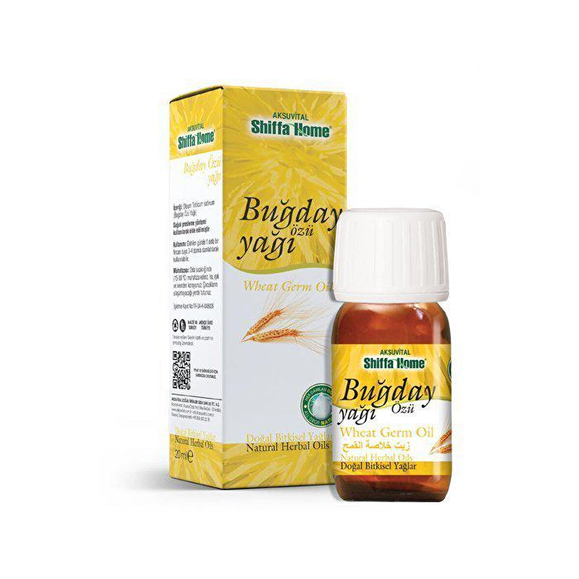 Shiffa Home Buğday Özü Yağı 20 ml