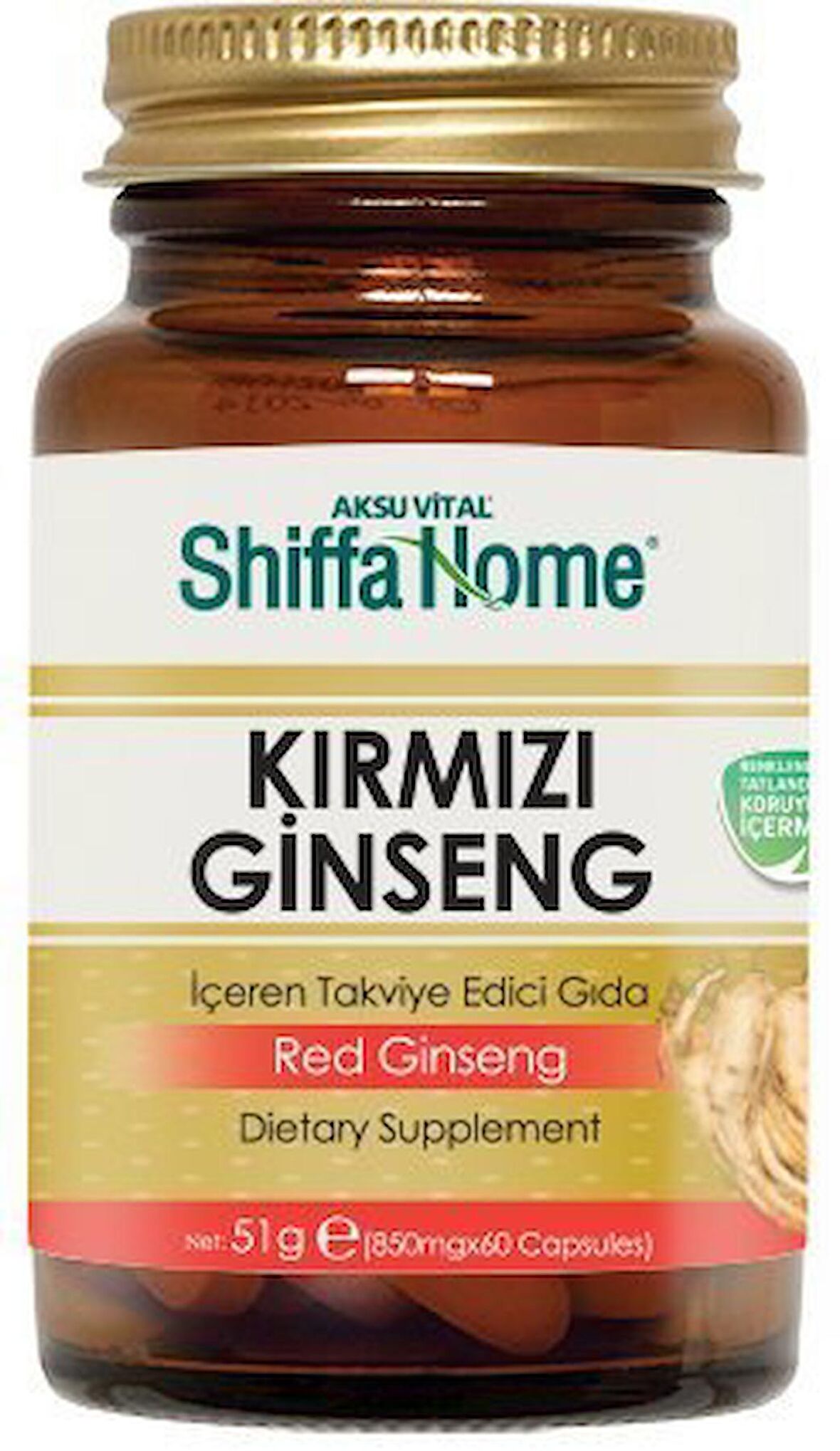 Shiffa Home Ginseng Kapsül 60 Adet