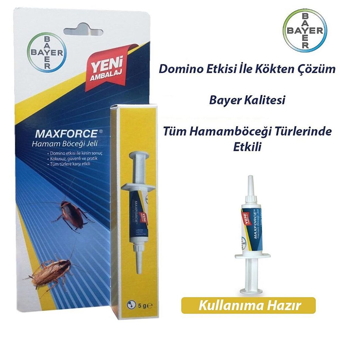 Bayer Maxforce Böcek Jeli 5 gr