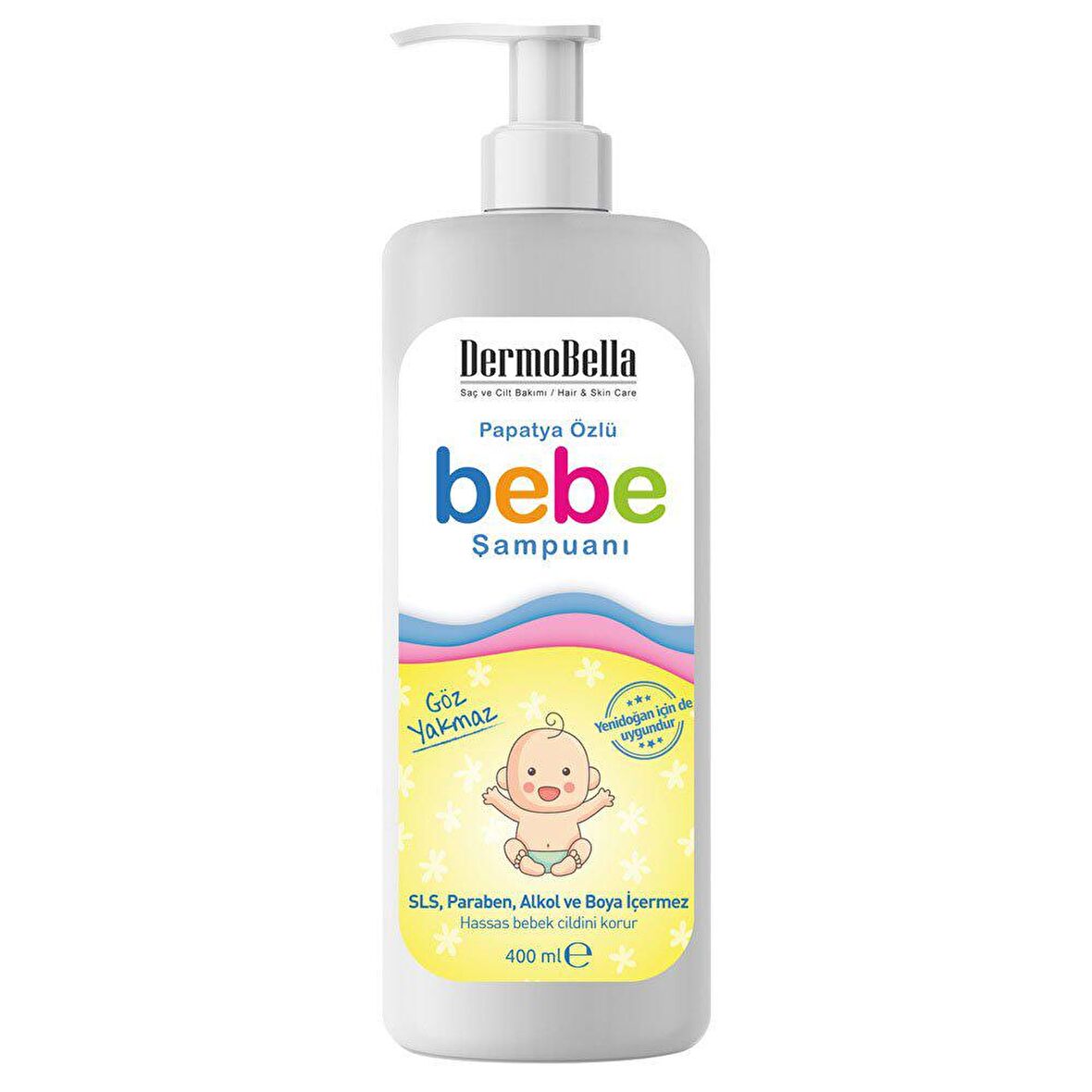 Dermobella Papatya Özlü Bebe Şampuanı 400 ml