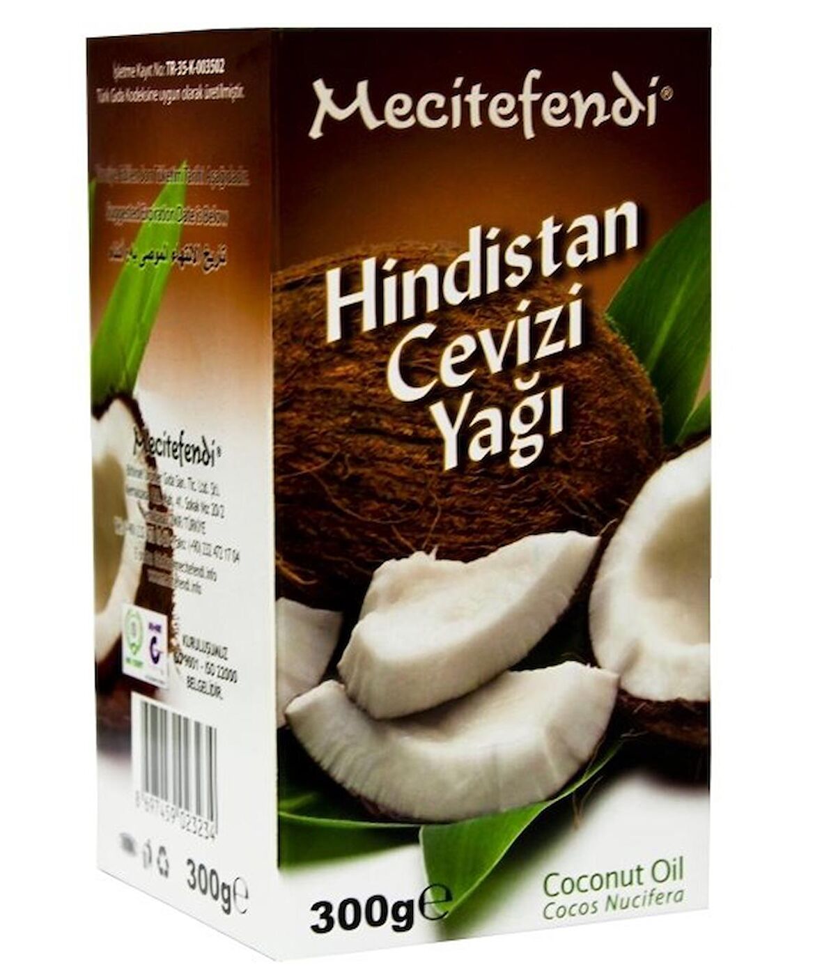 Mecitefendi Katı Hindistan Cevizi Yağı 300 Gr