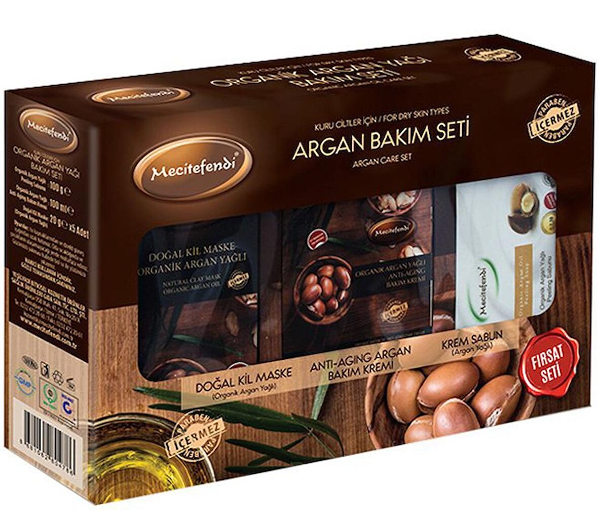 Mecitefendi Organik Argan Yağlı Bakım Seti