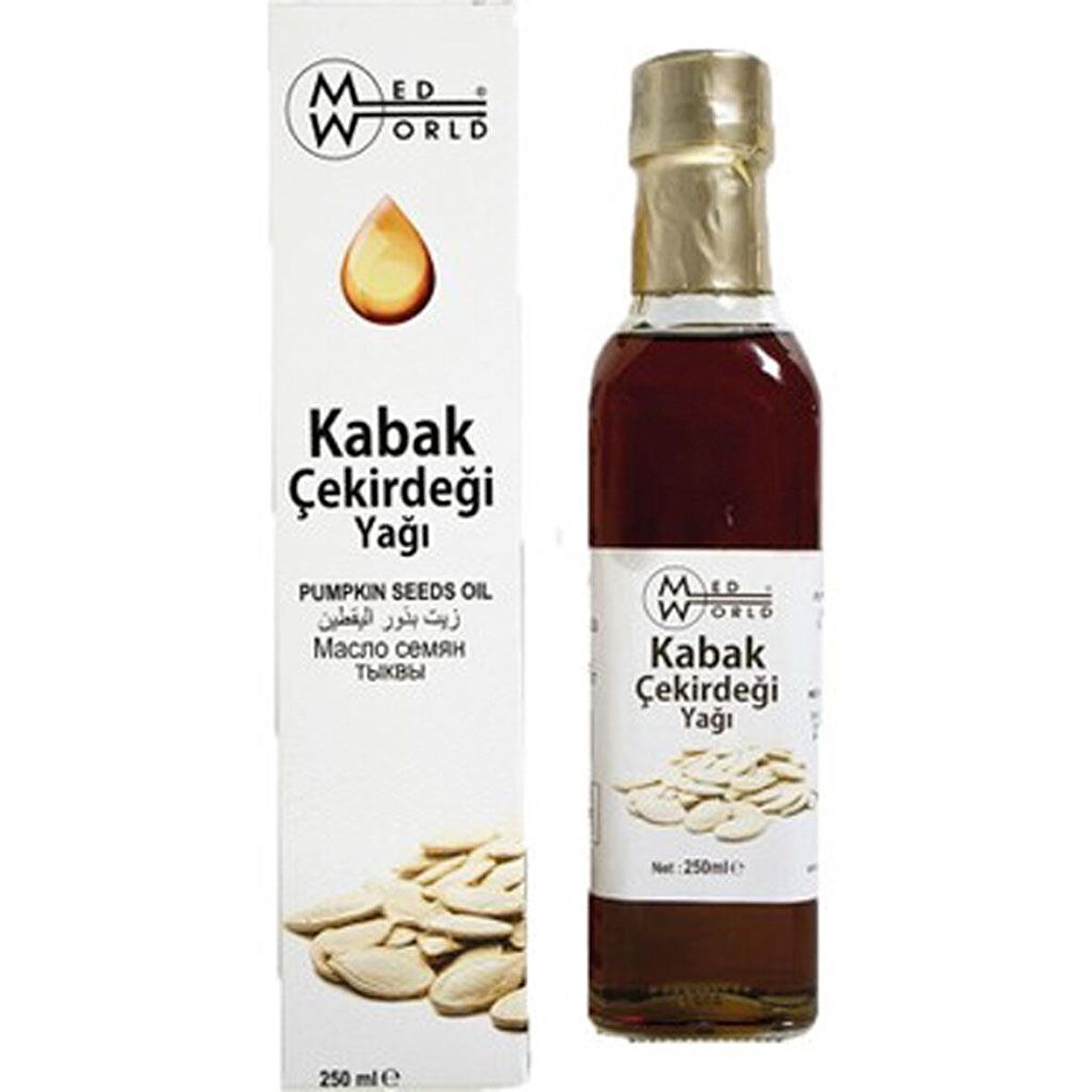 Med World Kabak Çekirdeği Yağı 250 ml