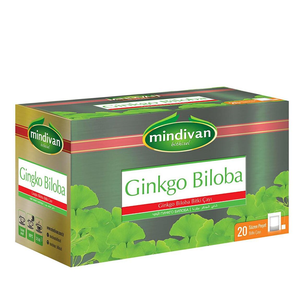 Mindivan Gingko Biloba Çayı 20'li