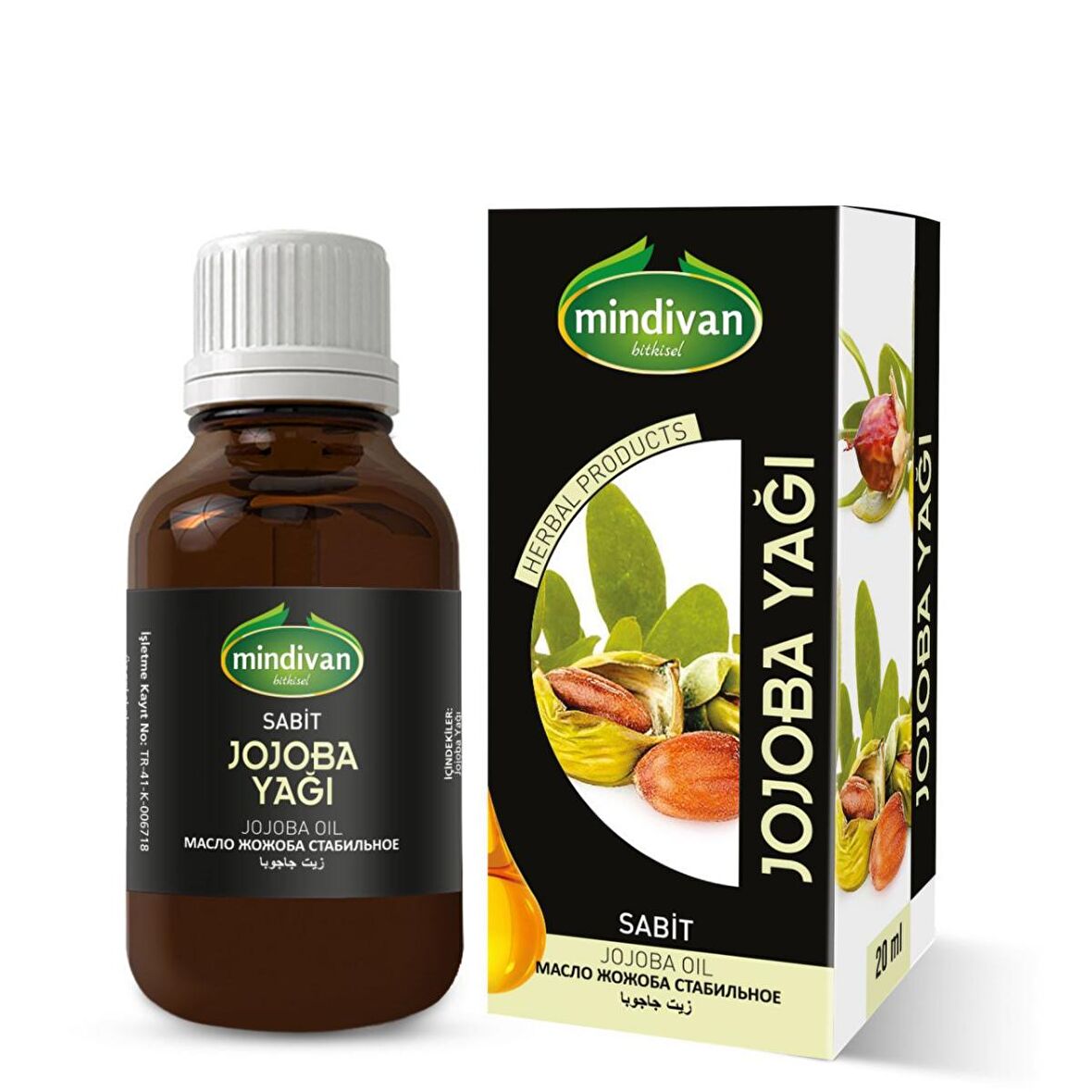 Mindivan Jojoba Yağı 20 ml