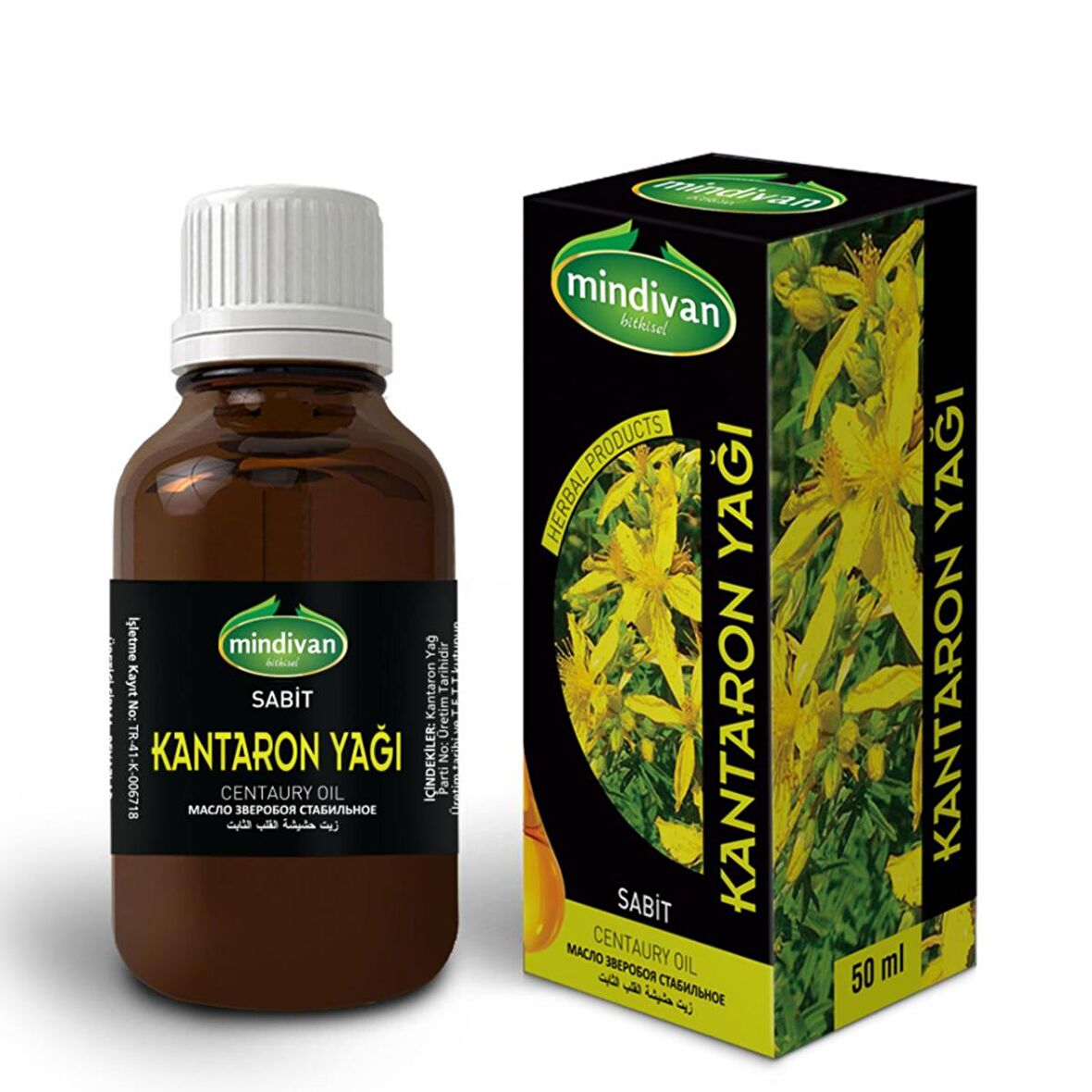 Mindivan Kantaron Yağı 50 ml