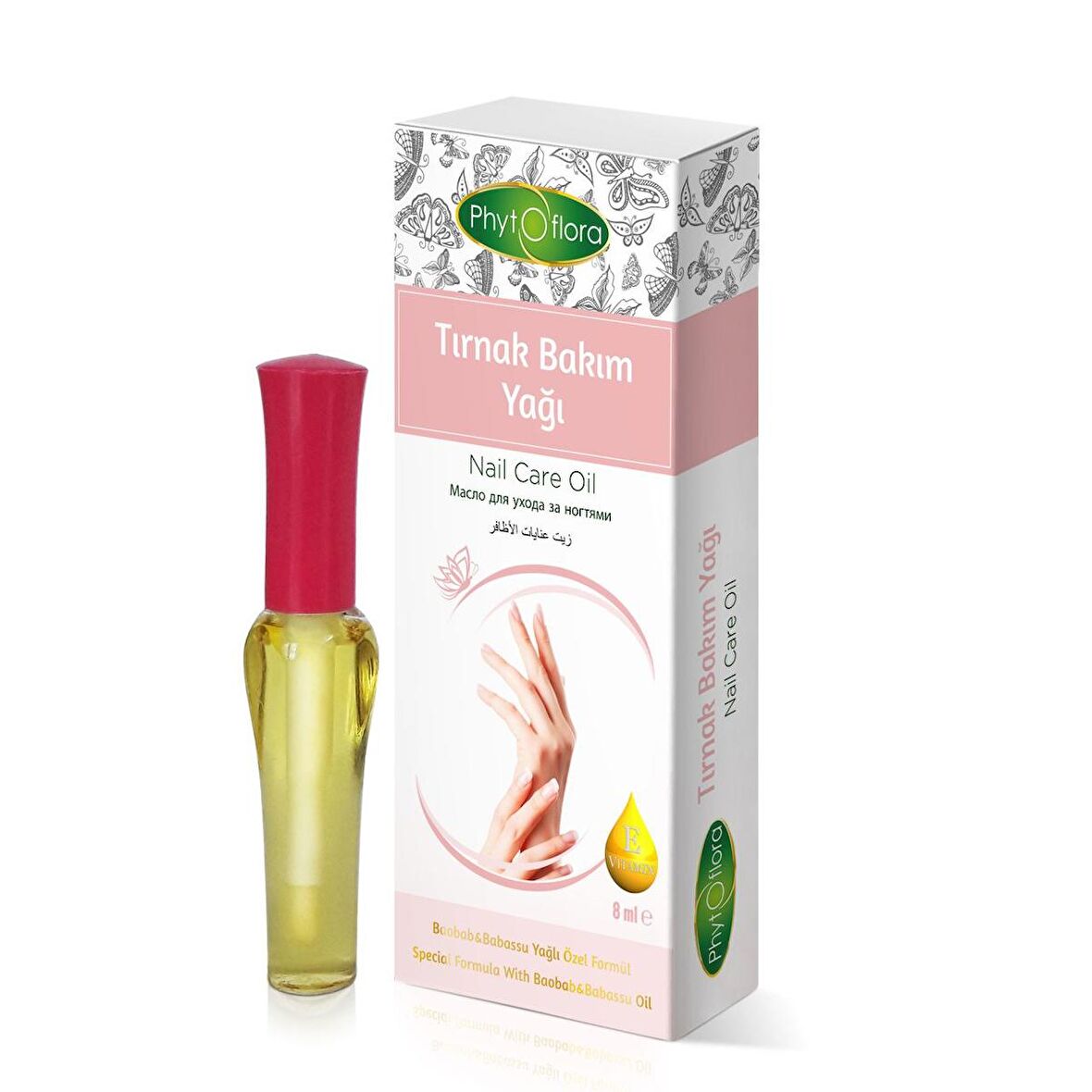 Mindivan Phyto Flora Tırnak Bakım Yağı 8 ml