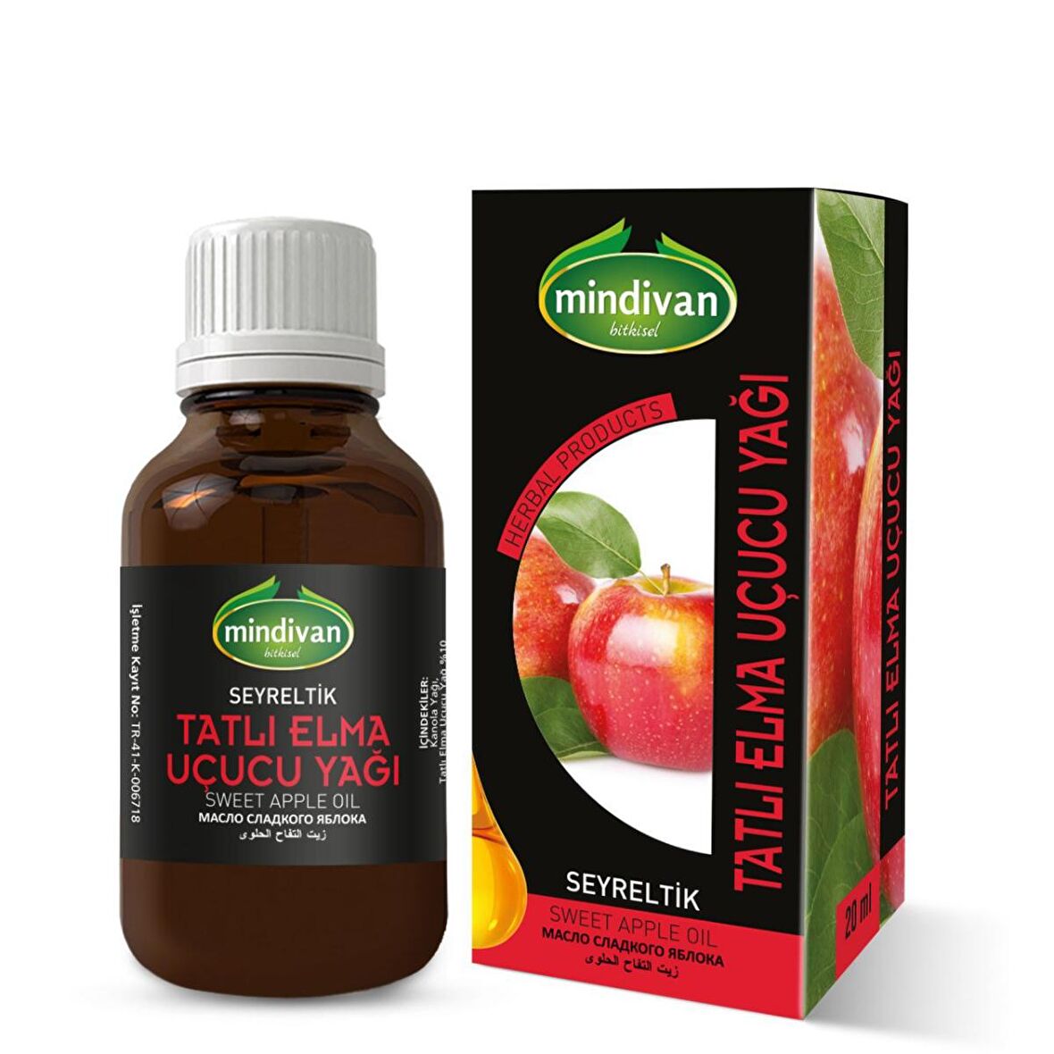 Mindivan Tatlı Elma Yağı 20 ml