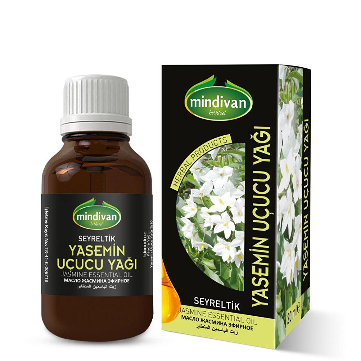 Mindivan Yasemin Yağı 20 ml