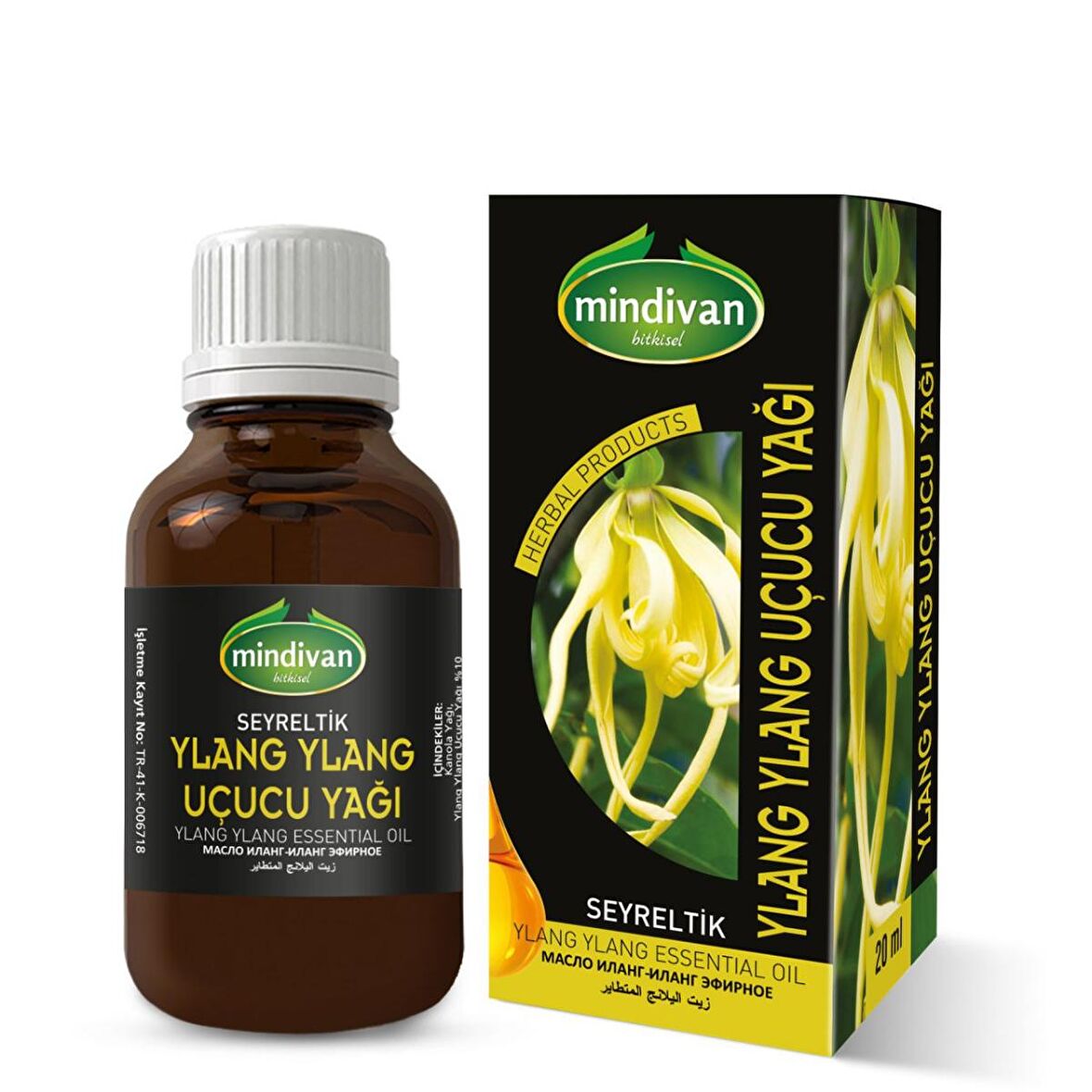 Mindivan Ylang Ylang Yağı 20 ml