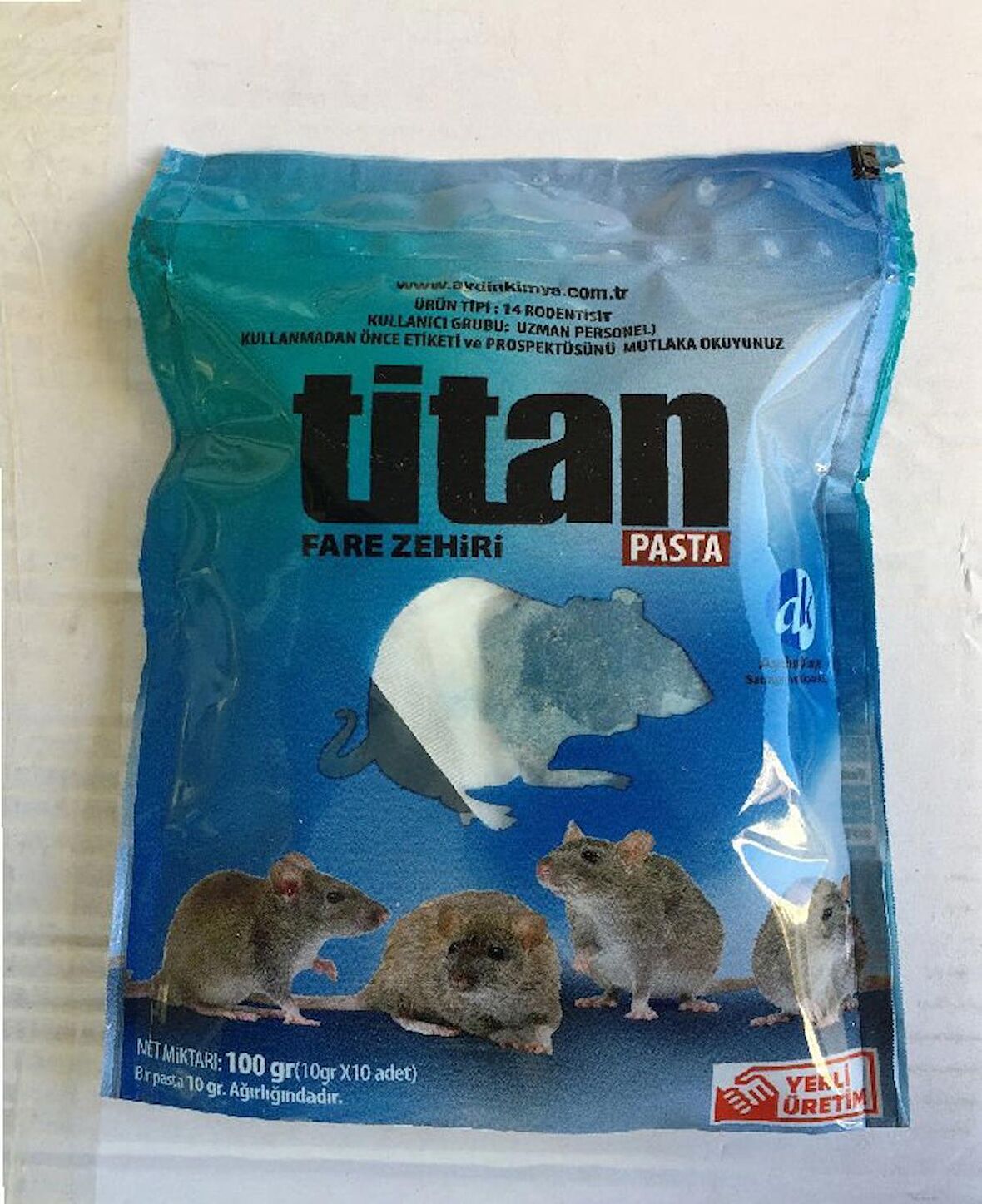 Titan Fare Zehri Pasta 100 gr