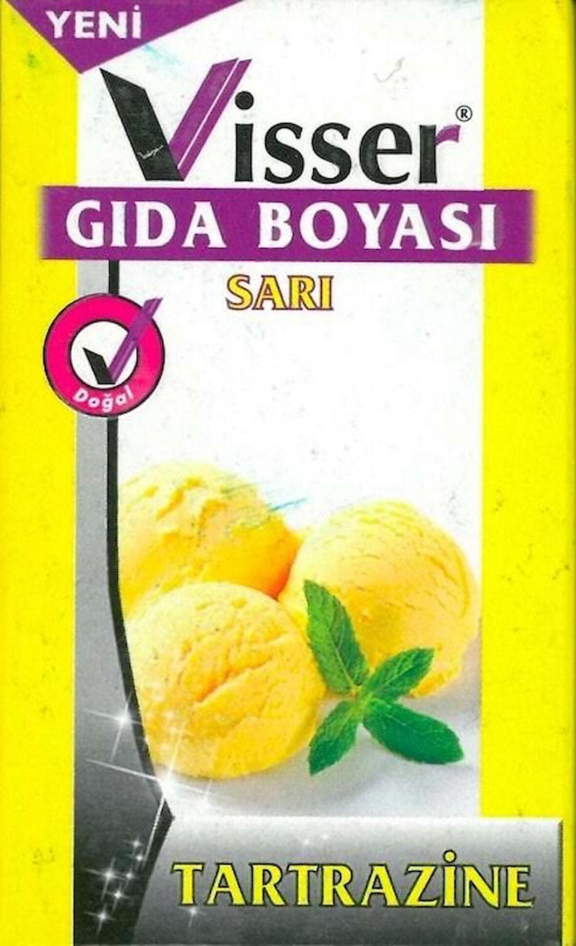 Visser Gıda Boyası Sarı