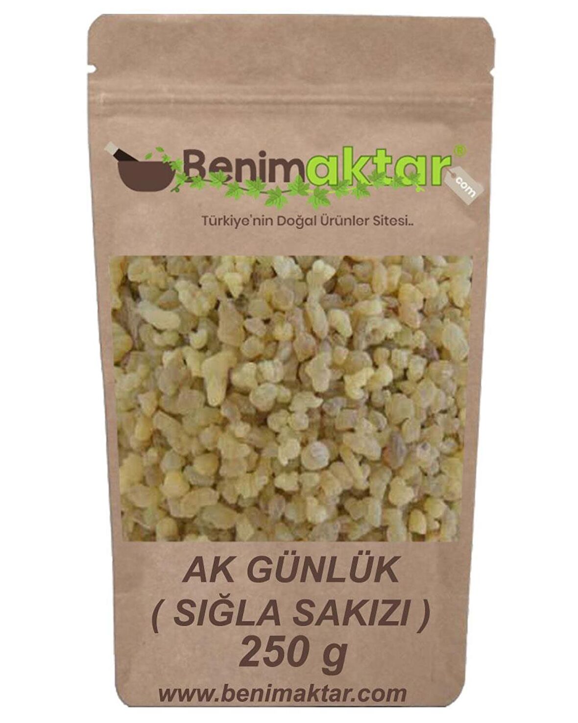 BenimAktar Ak Günlük Sığla Sakızı 250 Gr