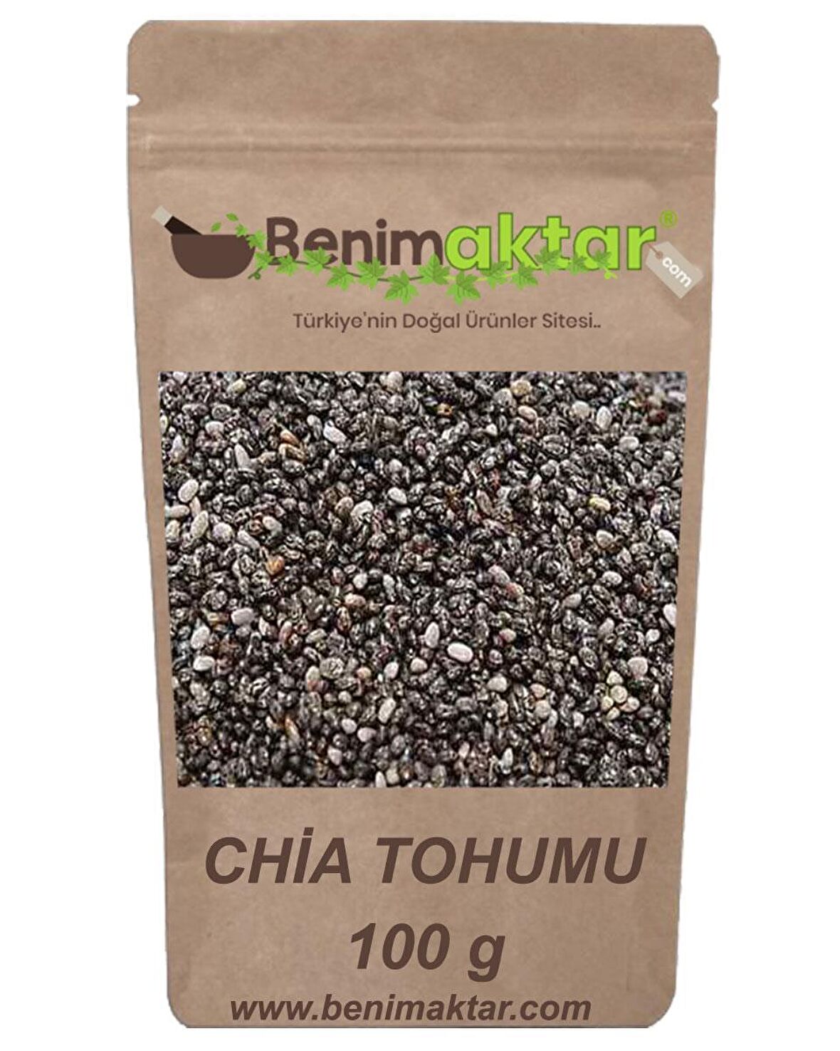 BenimAktar Chia Tohumu Dökme 1.Kalite 100 Gr