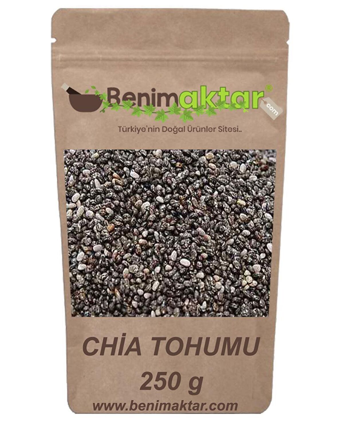 BenimAktar Chia Tohumu Dökme 1.Kalite 250 Gr