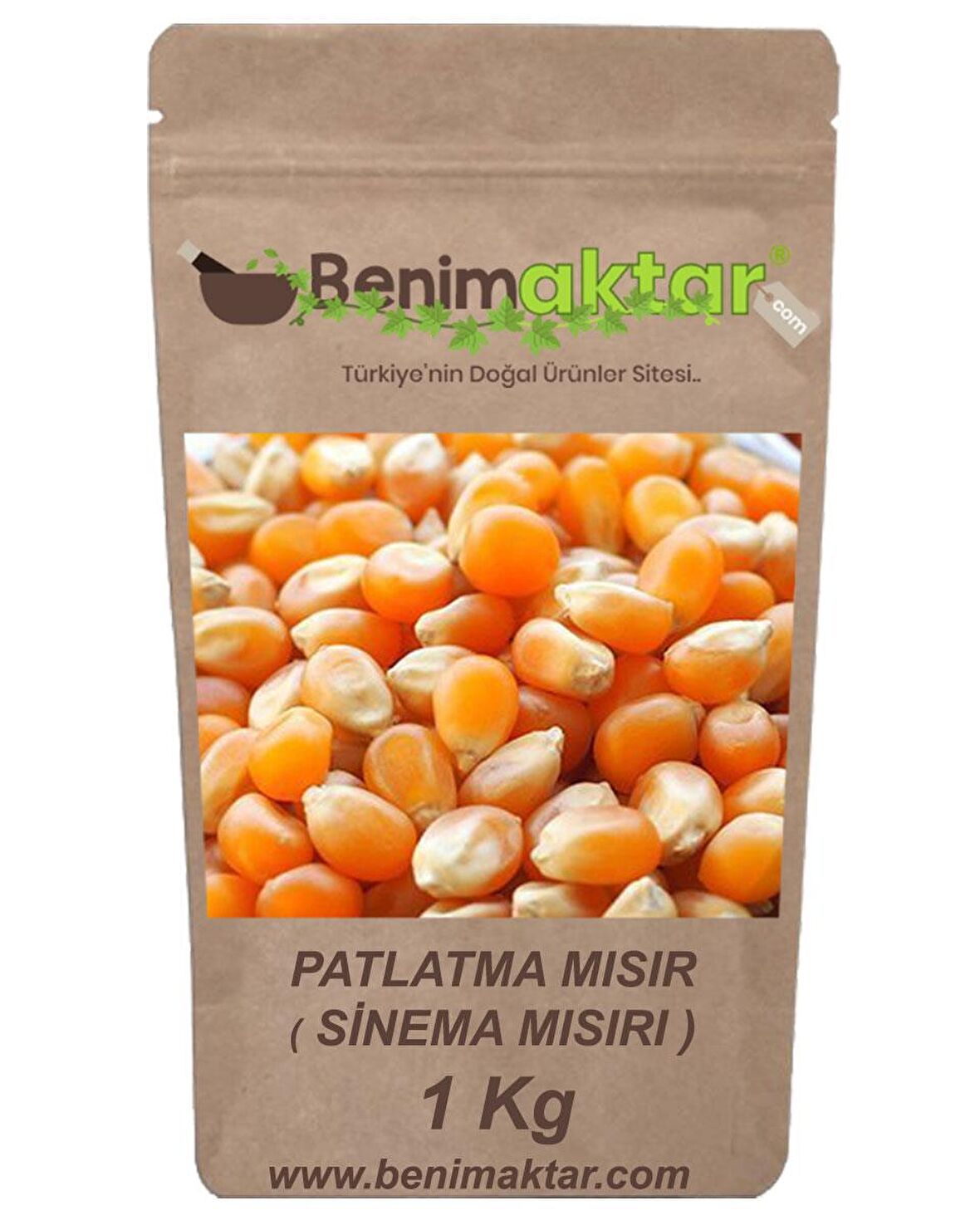 Benimaktar Sinema Mısırı Mısır 1 kg