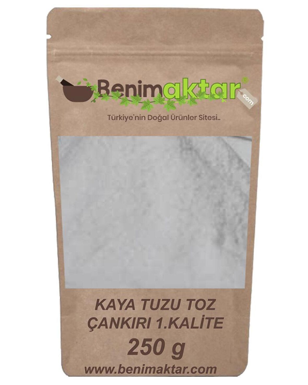 BenimAktar Çankırı Kaya Tuzu Toz 250 Gr