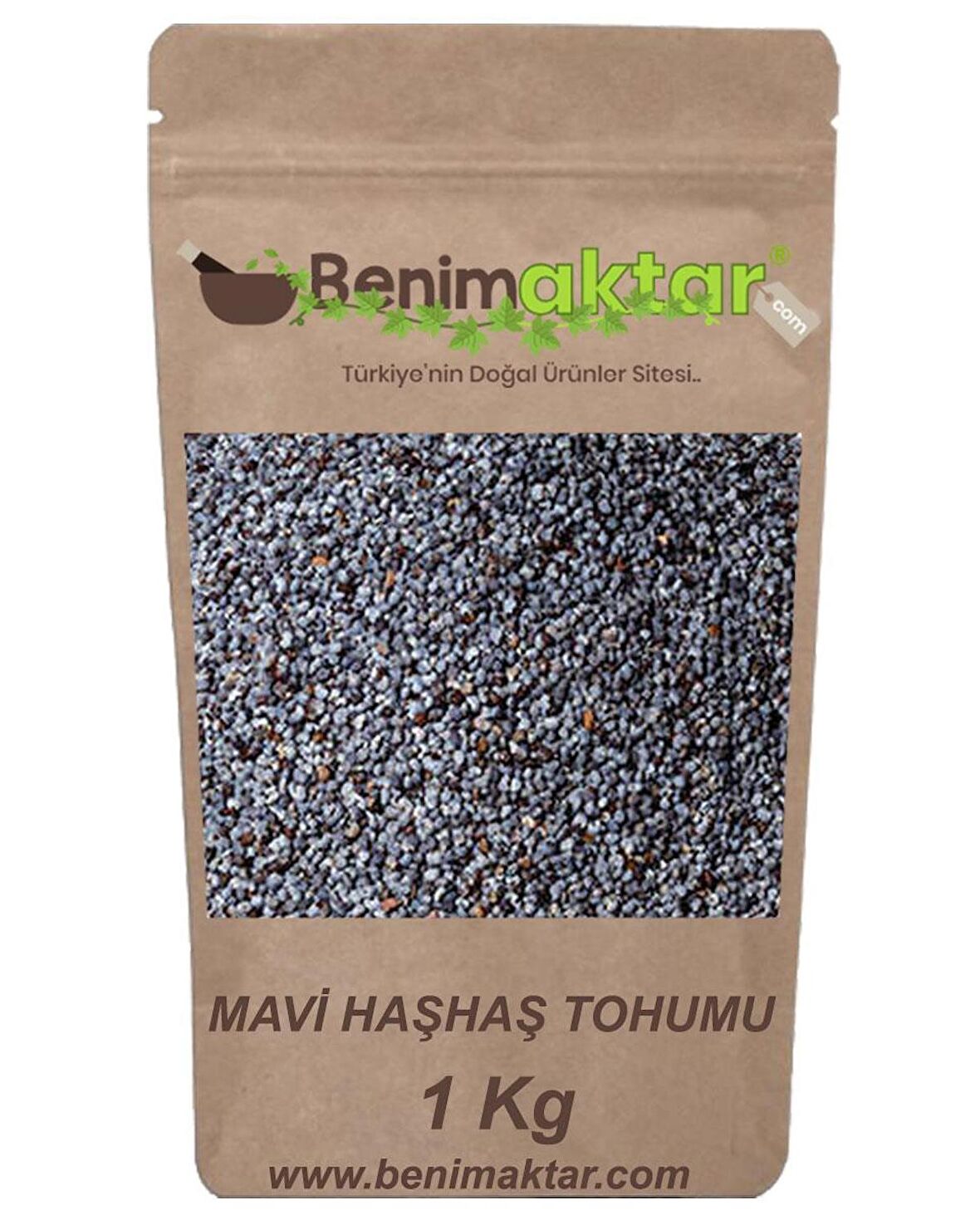 BenimAktar Haşhaş Tohumu Mavi 1 Kg