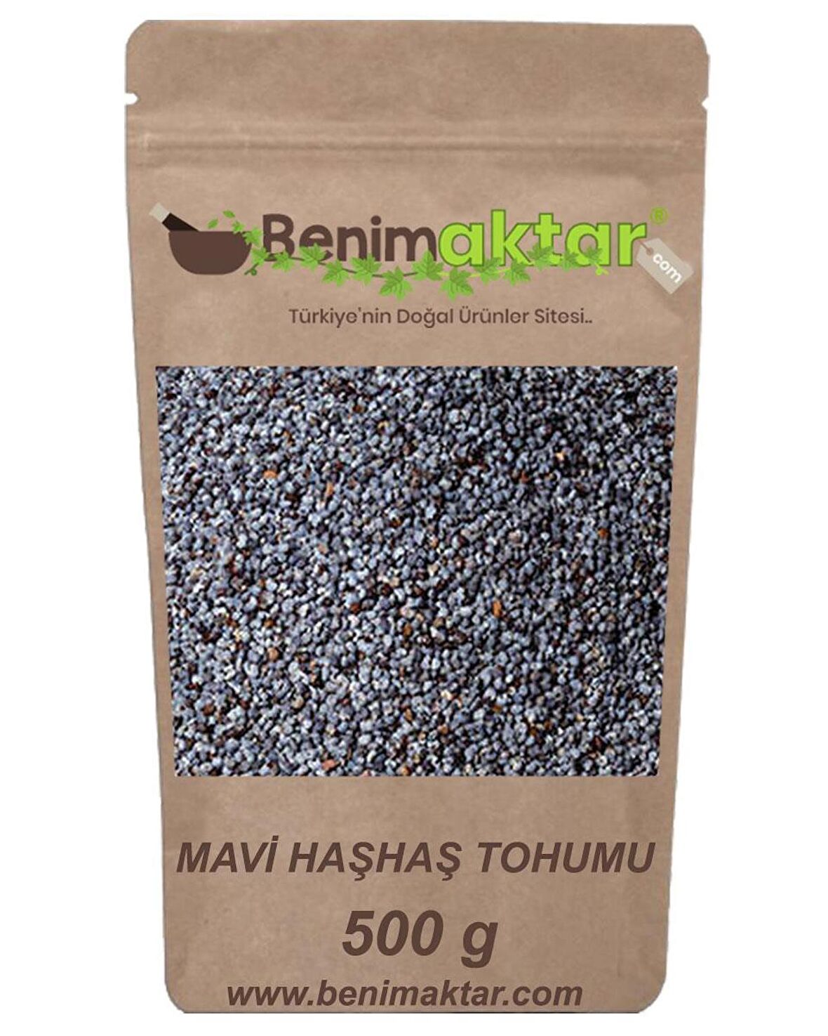 BenimAktar Haşhaş Tohumu Mavi 500 Gr
