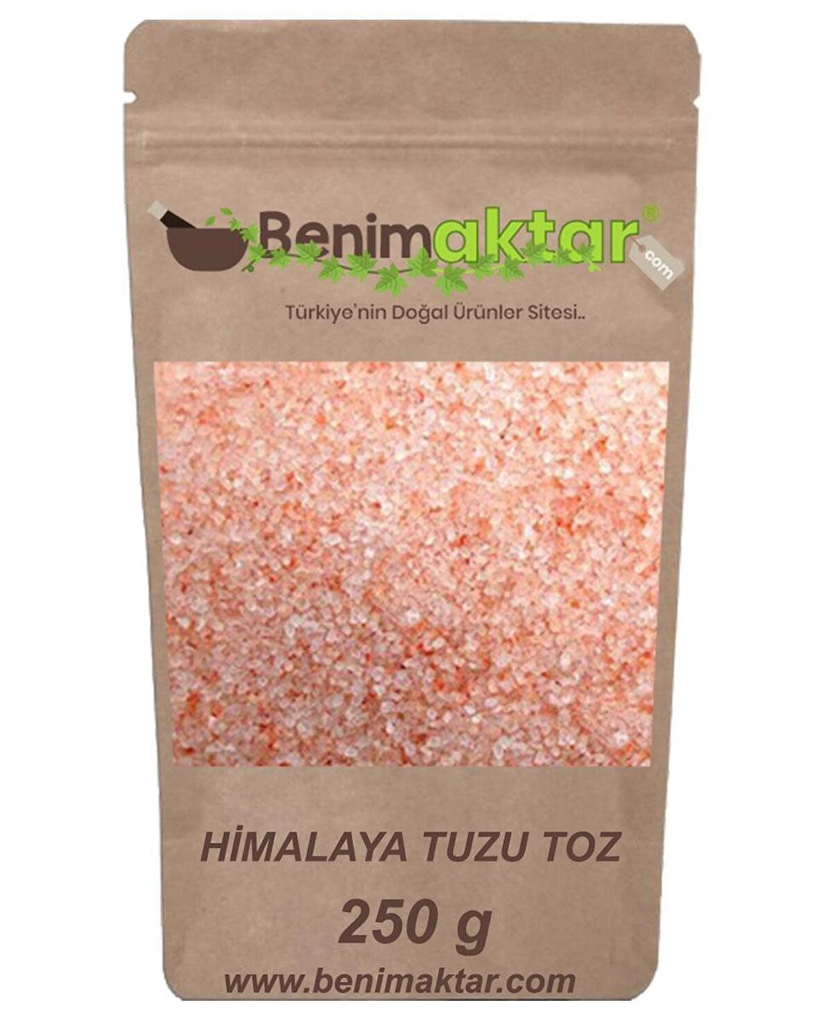 BenimAktar Gerçek Himalaya Tuzu Toz 250 Gr