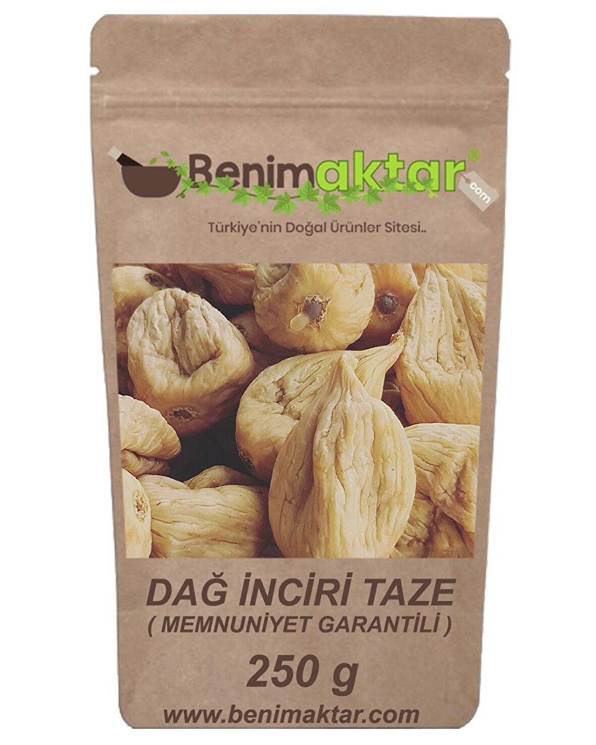 BenimAktar Naturel Dağ İnciri Organik Aydın 250 Gr