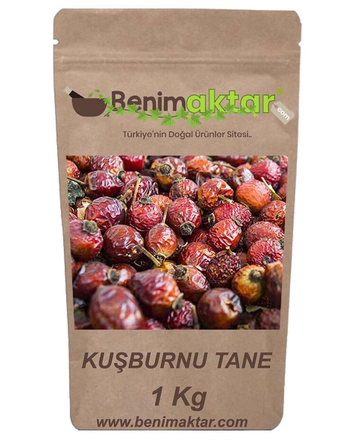 BenimAktar Yeni Mahsül Kuşburnu Tane 1 Kg