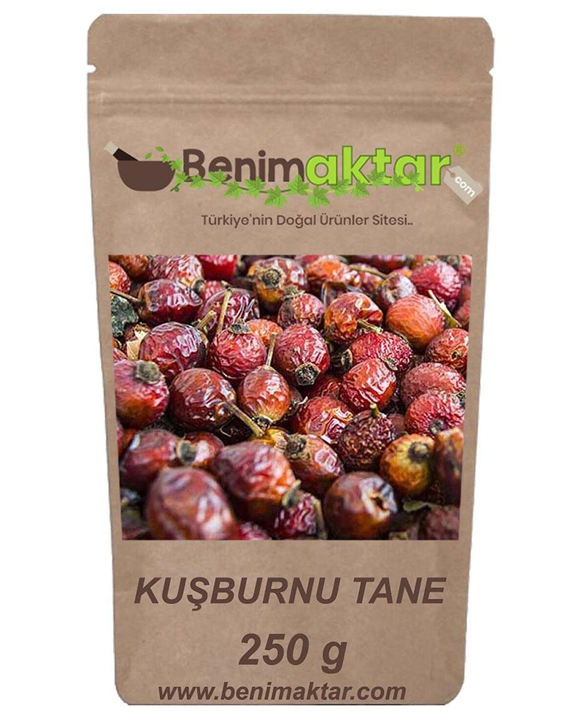 BenimAktar Yeni Mahsül Kuşburnu Tane 250 Gr