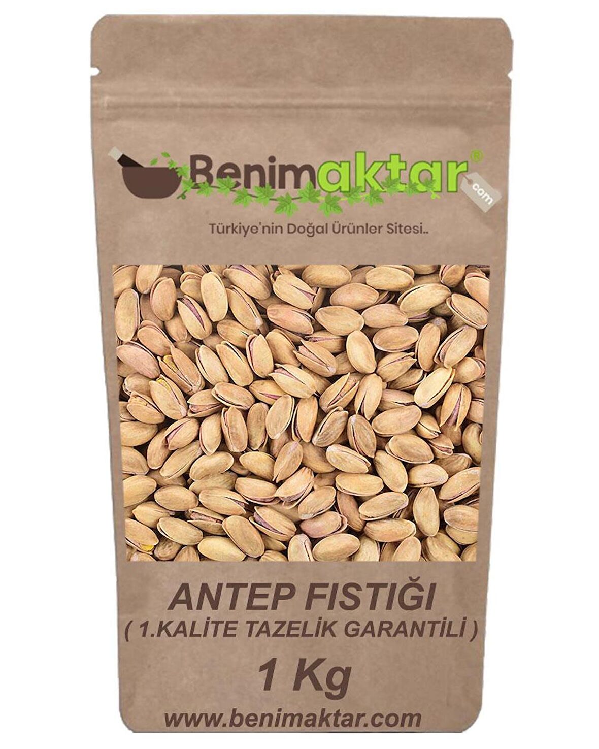 BenimAktar Antep Fıstığı Kabuklu 1.Kalite Tazelik Garantili 1 Kg