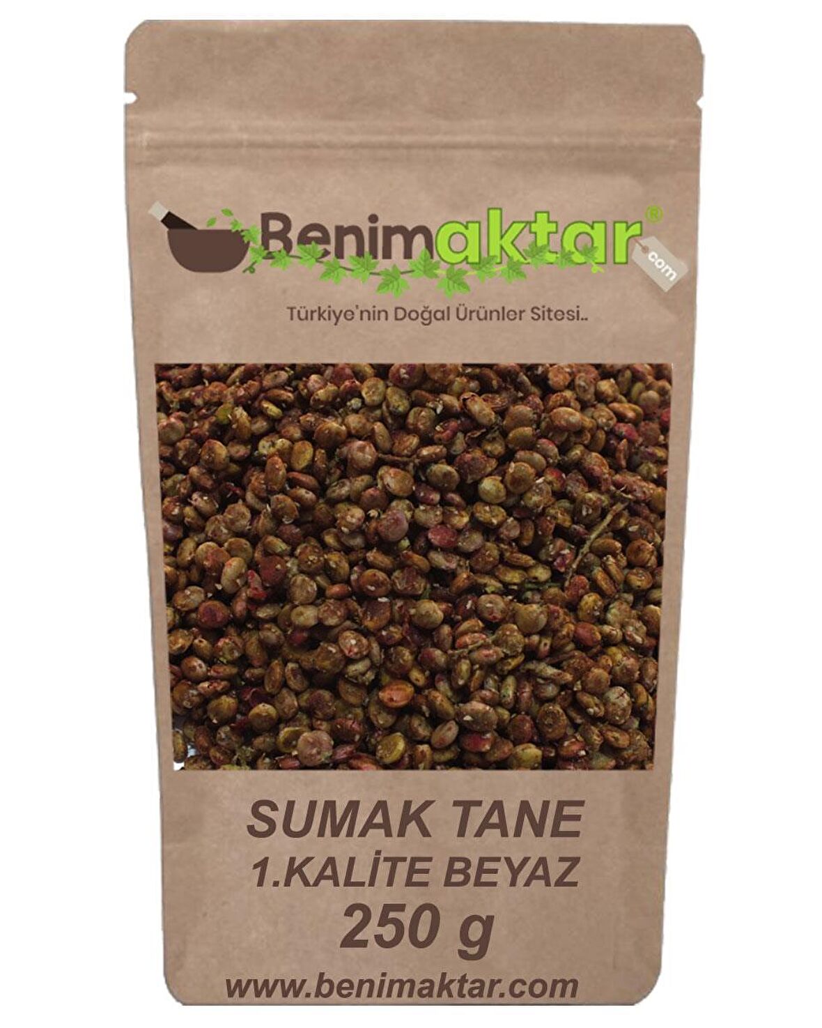 BenimAktar Gerçek Maraş Tane Sumak 1.Kalite 250 Gr