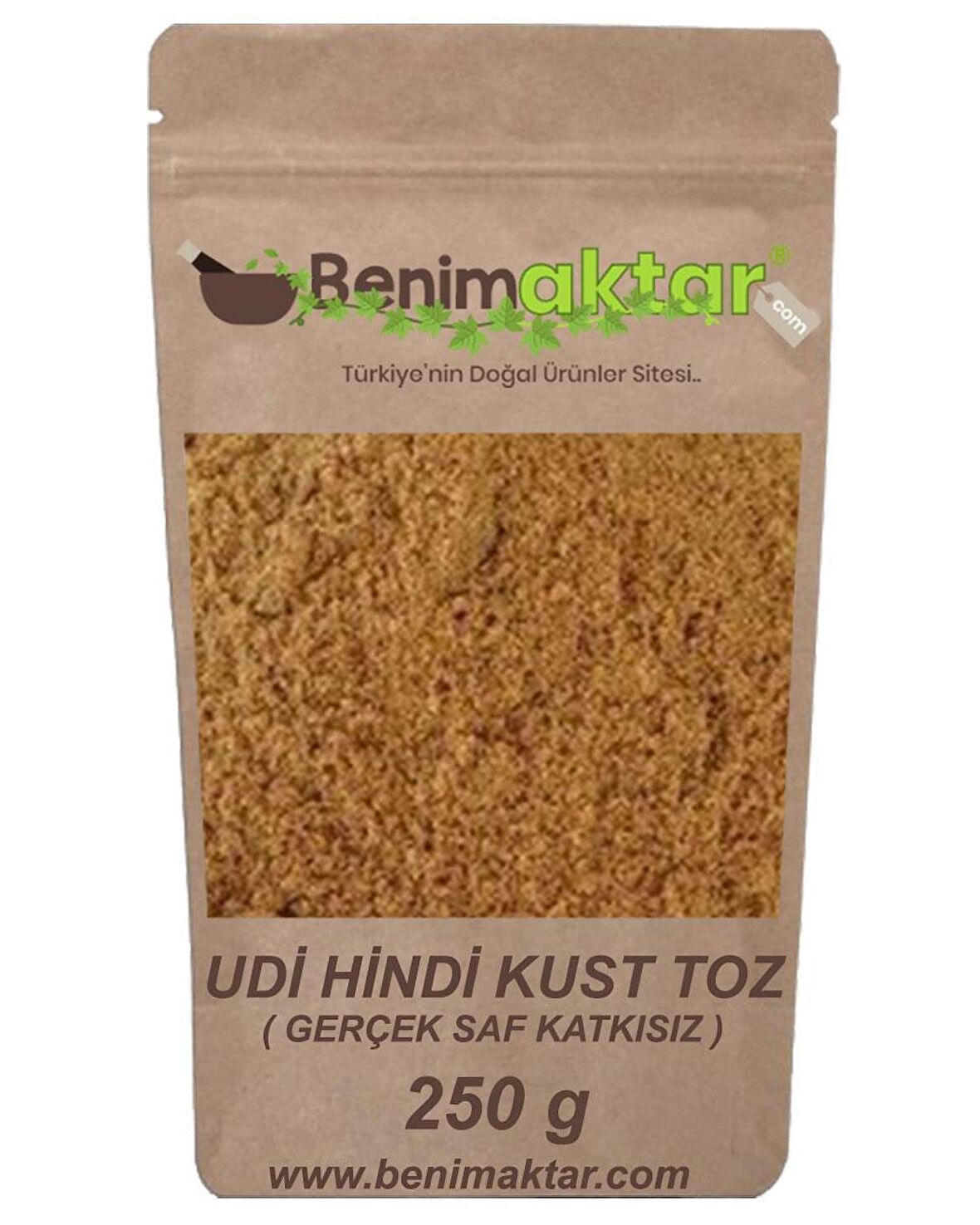 BenimAktar Udi Hindi Kust-i Bahri Tozu Saf 250 Gr