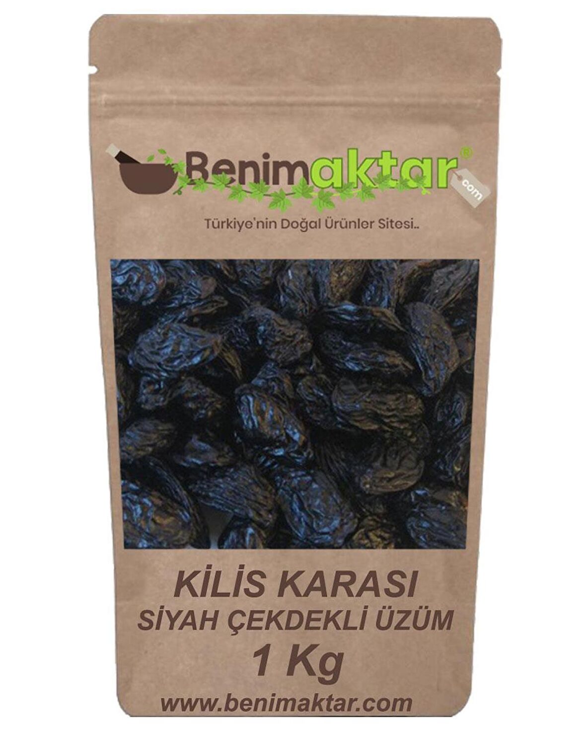 BenimAktar Kilis Karası Çekirdekli Üzüm 1 Kg