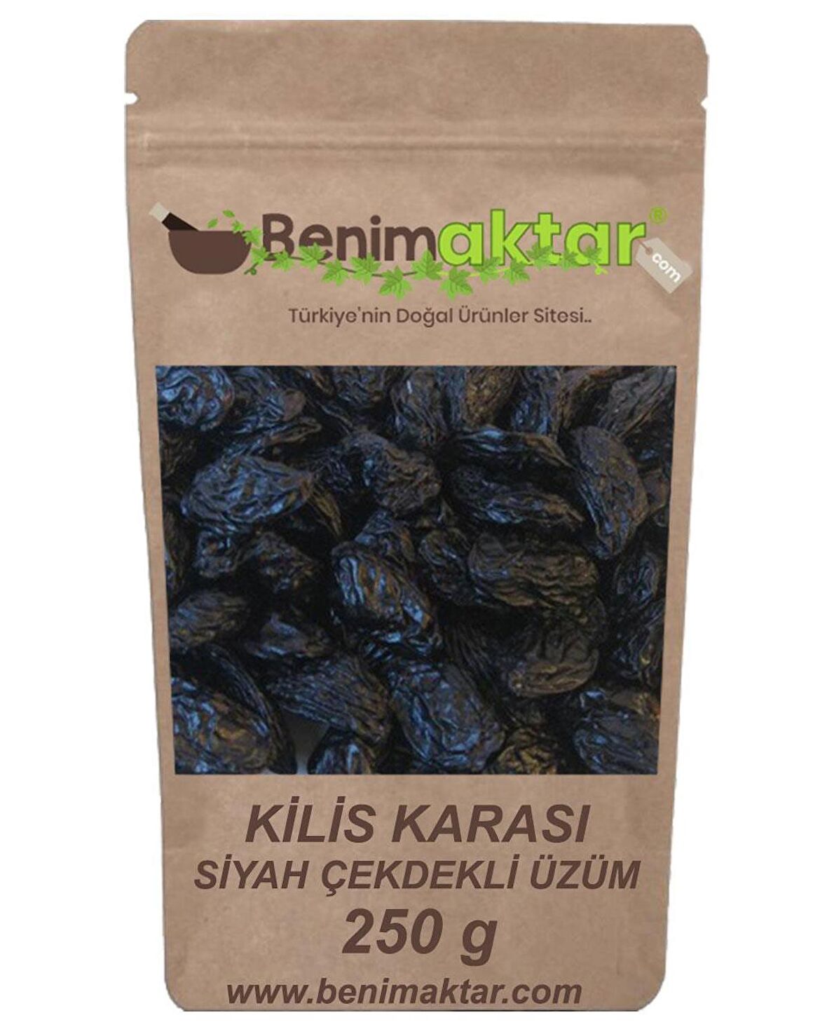 BenimAktar Kilis Karası Çekirdekli Üzüm 250 Gr