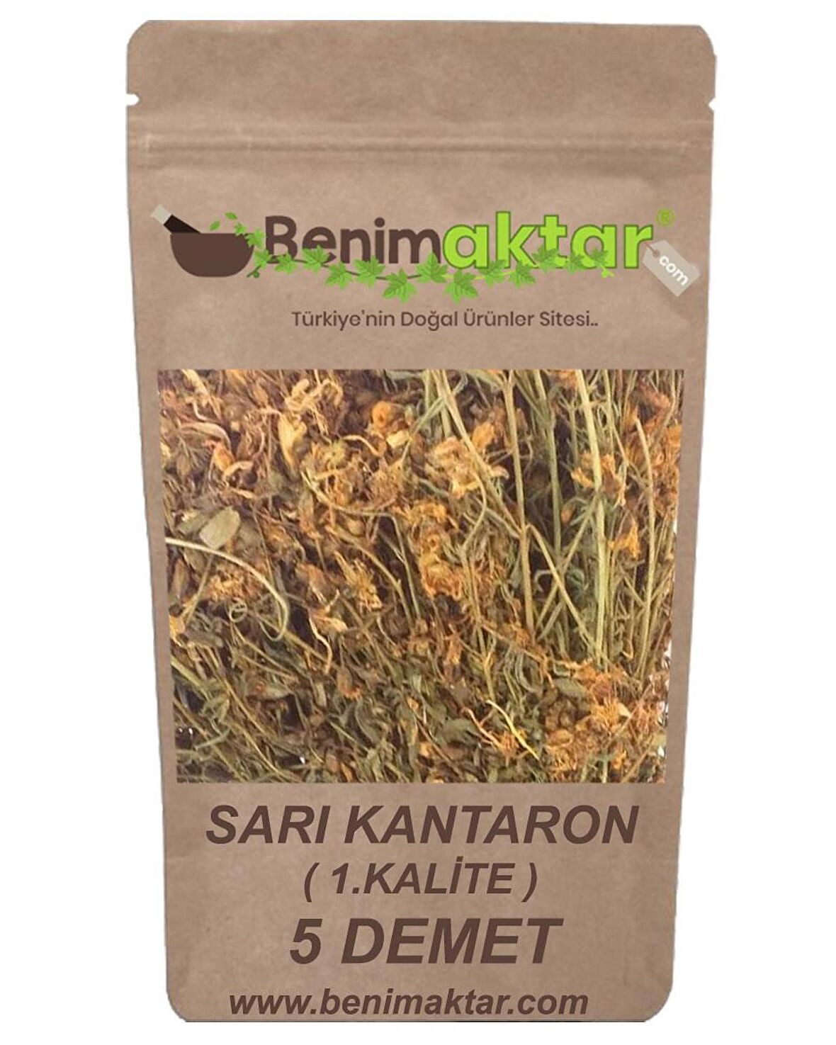 BenimAktar Sarı Kantaron Yeni Mahsül 5 Demet