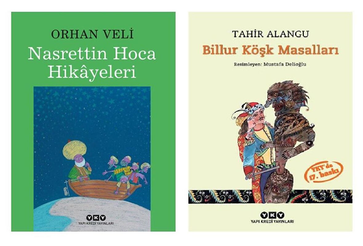 Billur Köşk Masalları + Nasrettin Hoca Hikayeleri (2 Kitap)