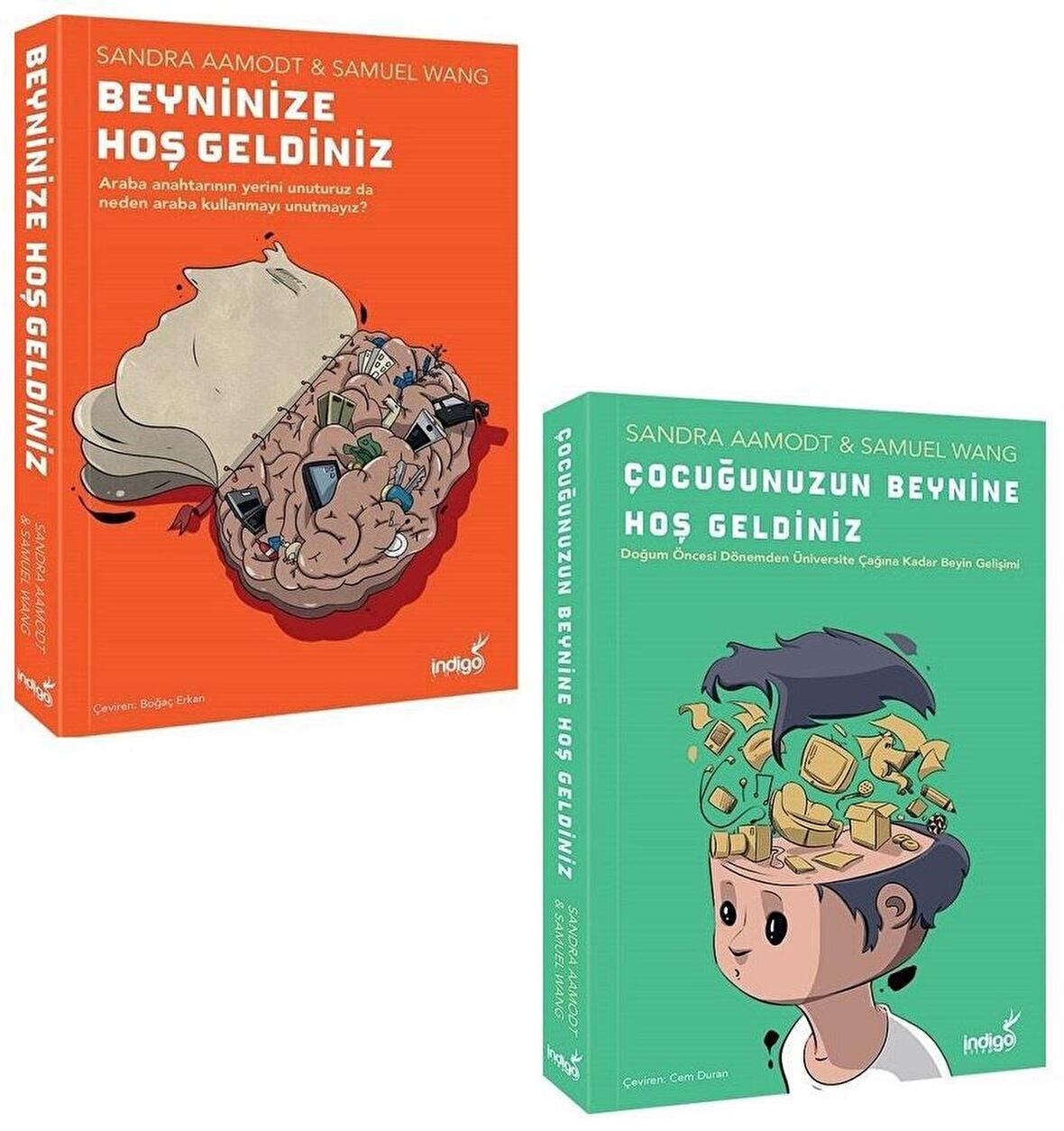 indigo Beyninize Hoş Geldiniz Seti 2 Kitap