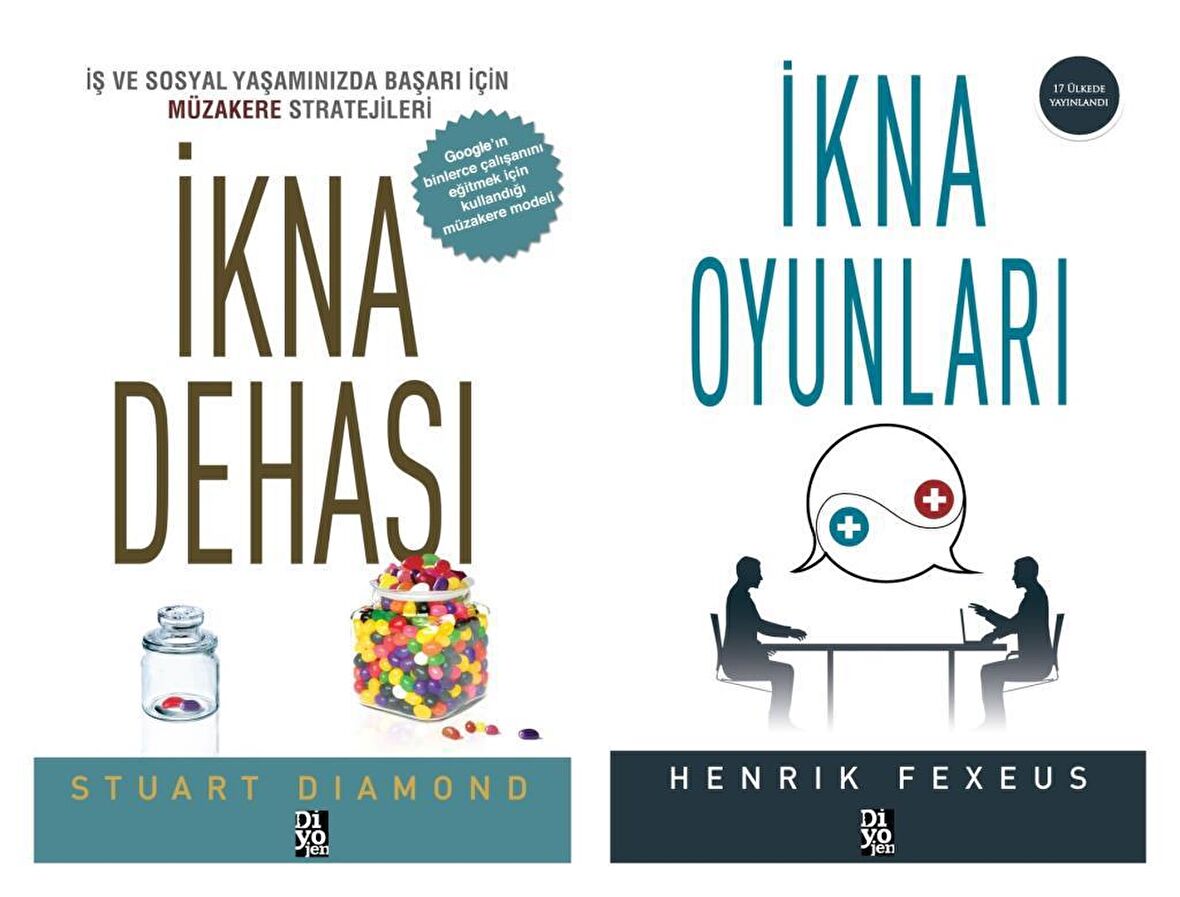 İkna Dehası + İkna Oyunları Set 2 Kitap