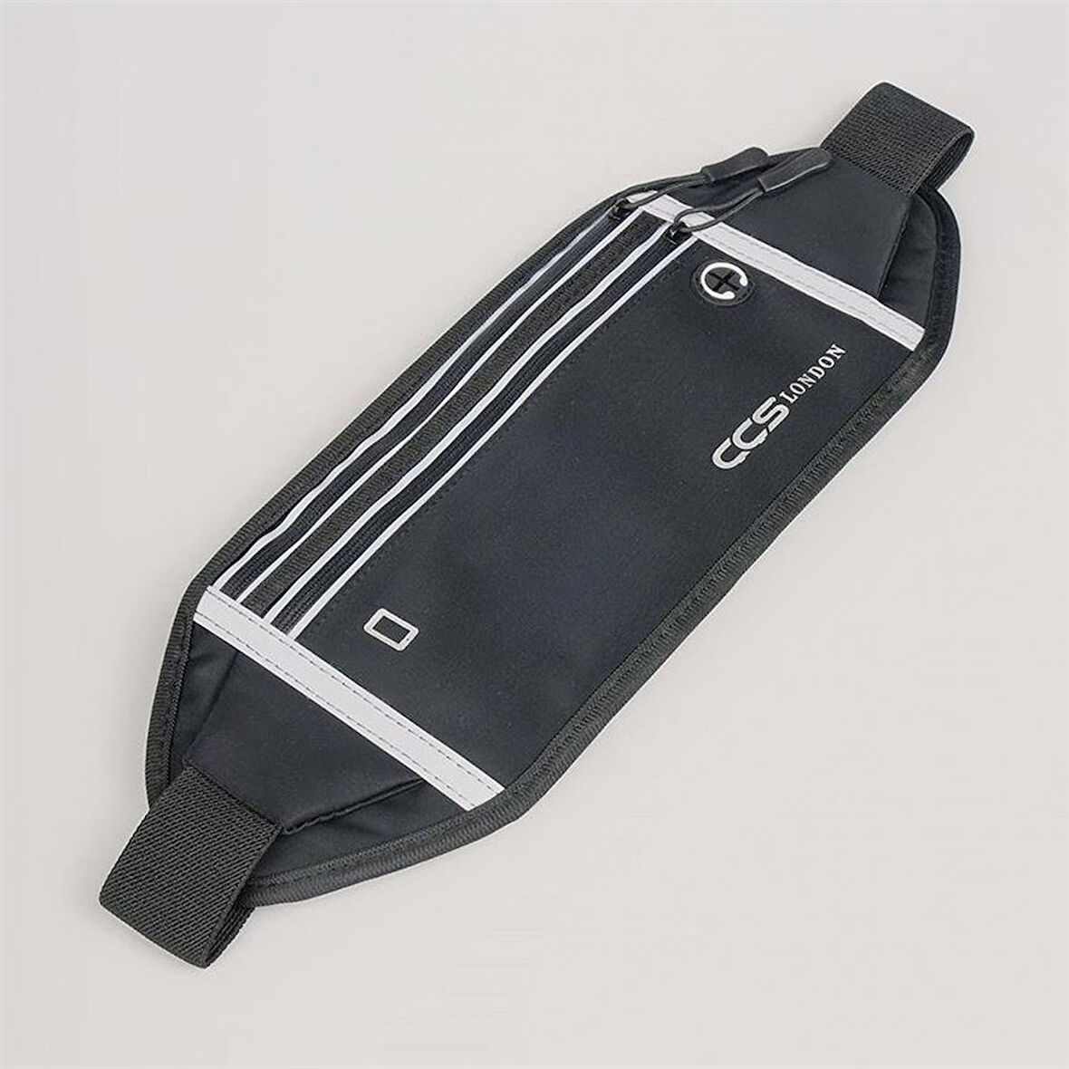 ÇÇS 17712 Bel Çantası Polyester Sport Bel Çantası Siyah