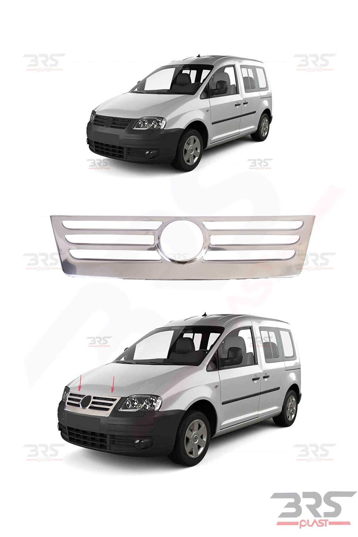 Volkswagen Caddy Ön Panjur 2003>2010 P.çelik