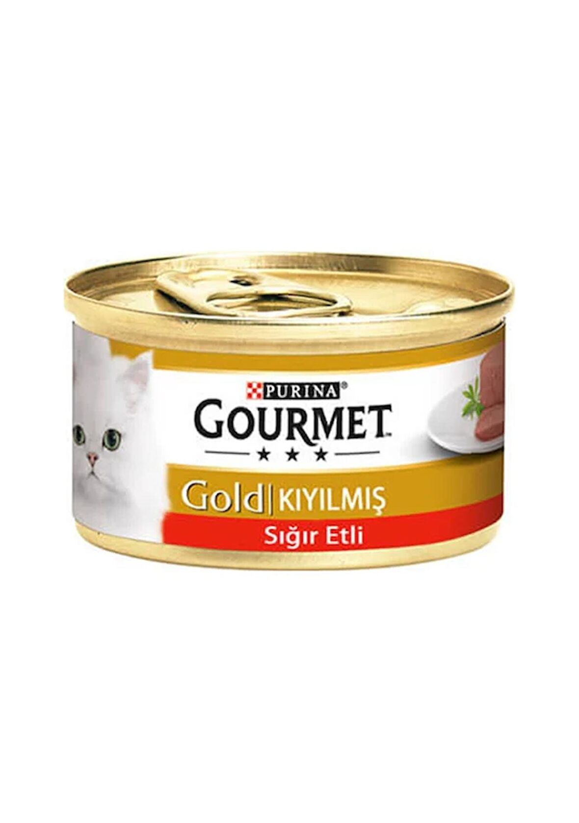 Gourmet Gold Kıyılmış 85 gr 24'lü Yetişkin Konserve Kedi Maması