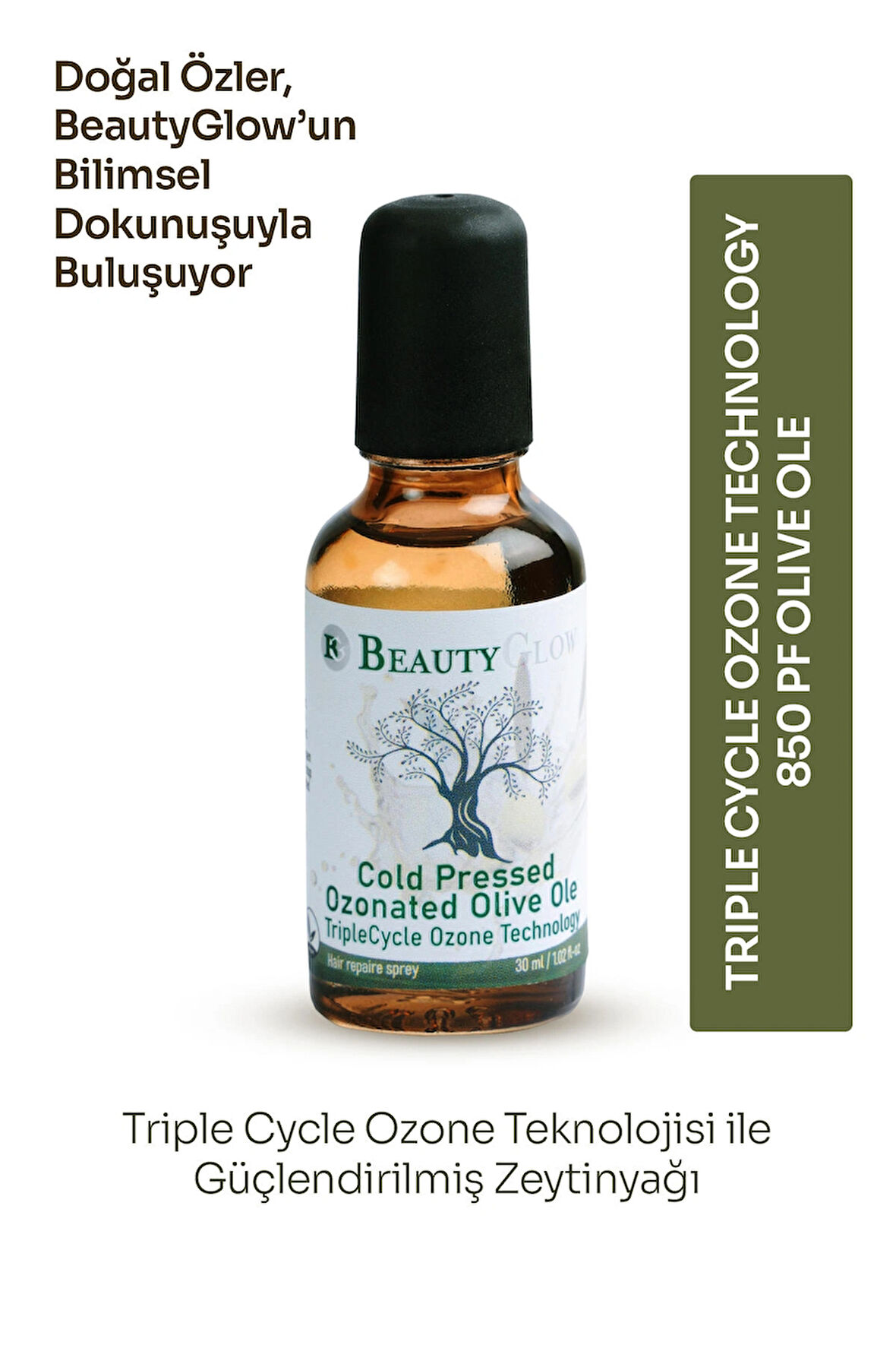 BEAUTYGLOW Triple Cycle Ozonated Olive Oil