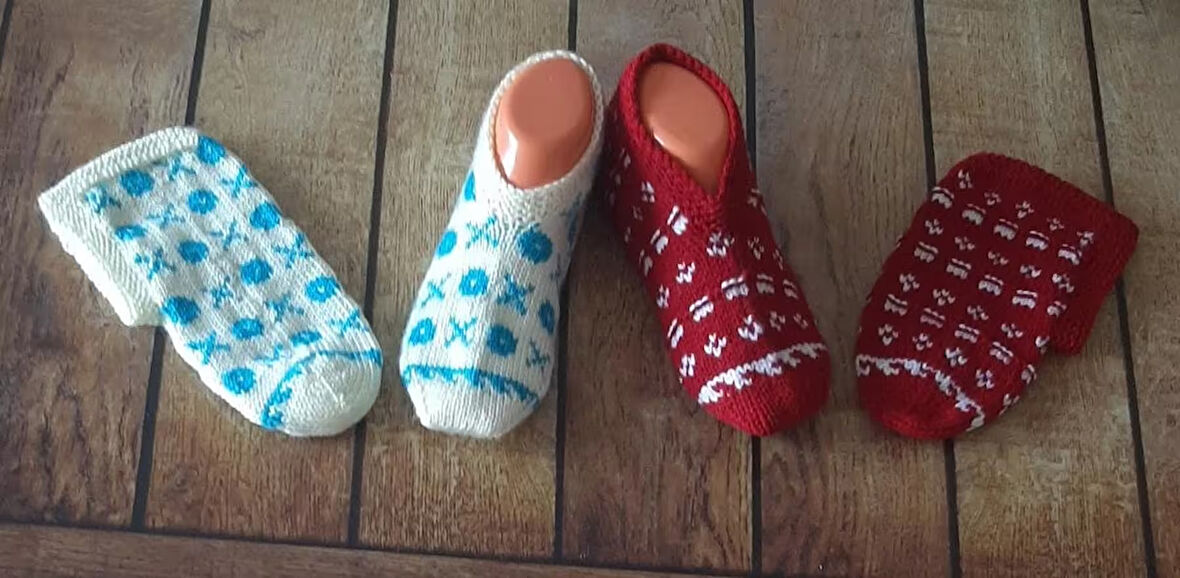 El Örğüsü Patik Çorap 2'li Paket Ayak Numarası (36-40)