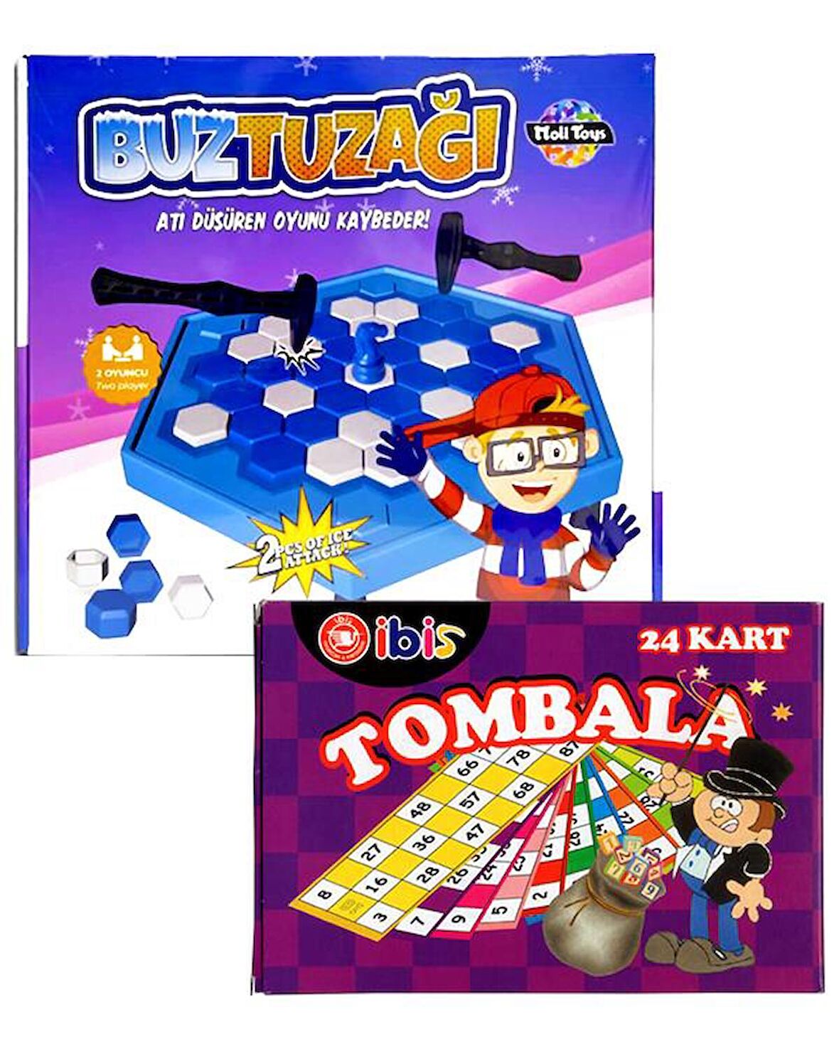 Temel Tombala ve Buz Tuzağı 2’li Set