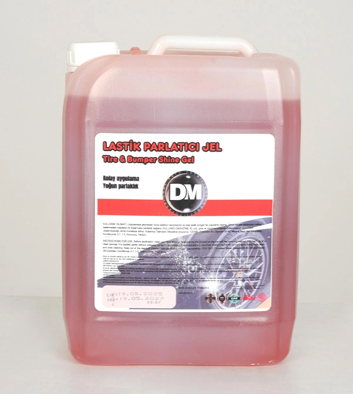 OTO LASTİK PARLATICI JEL 5 L