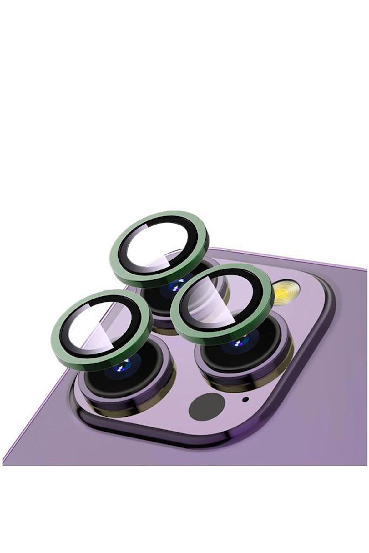 Musal Apple Uyumlu iPhone 13 Pro CL-12 Premium Safir Kamera Lens Koruyucu