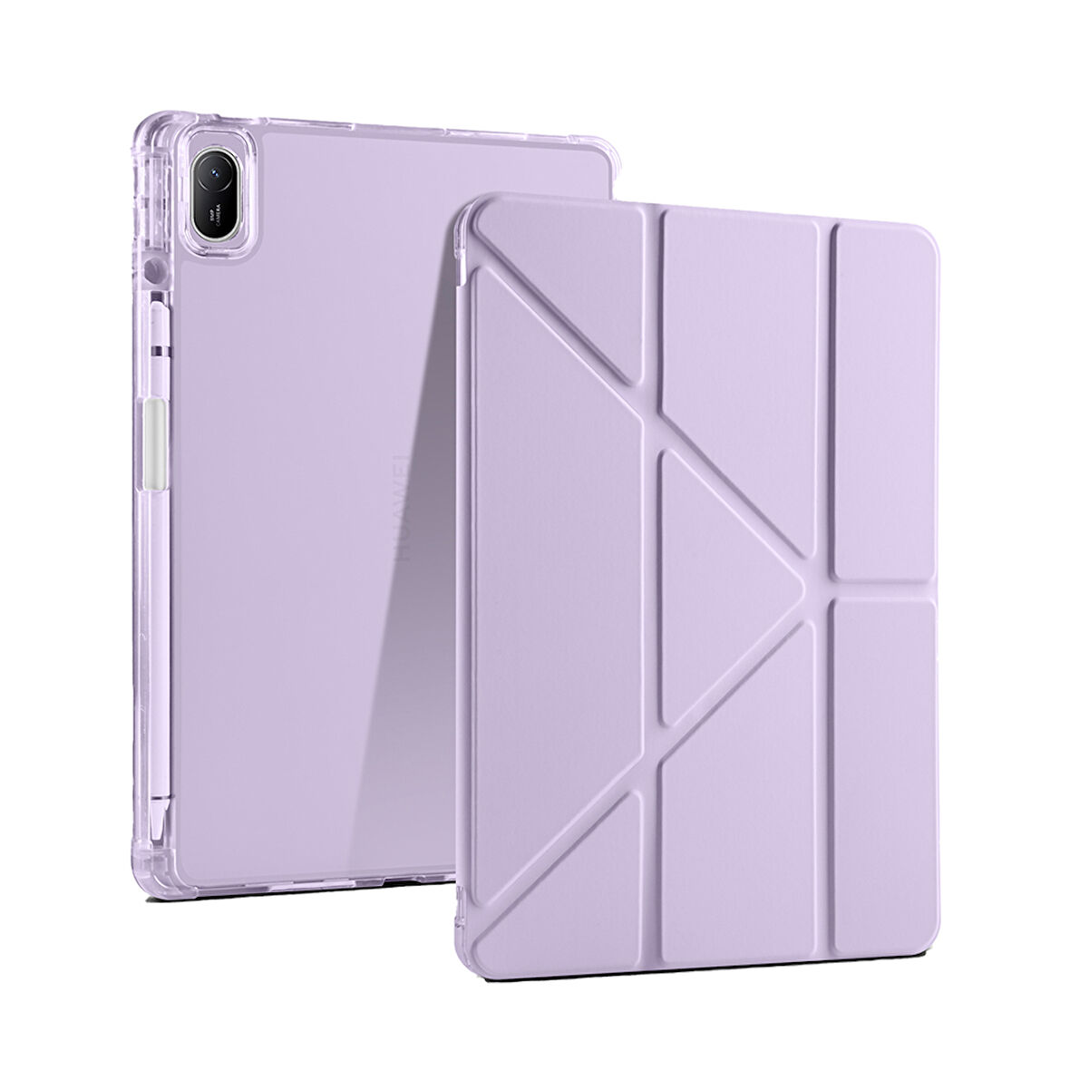 Huawei Matepad SE 11 Kılıf Tri Folding Kalem Bölmeli Standlı Kılıf