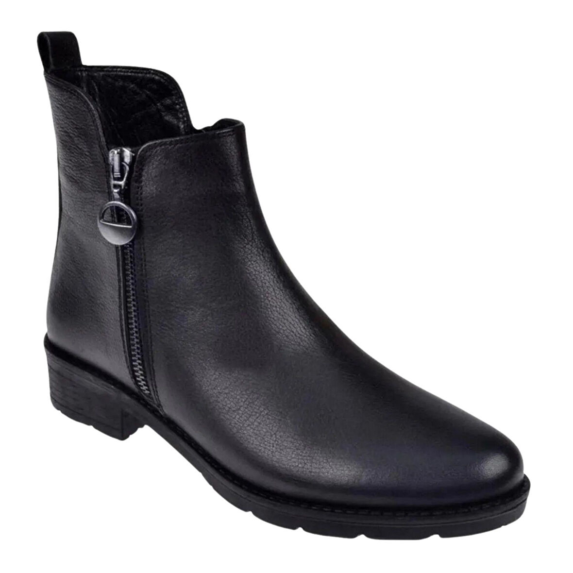 Castle Black 5961-1 Günlük Kadın Hakiki Deri Bot