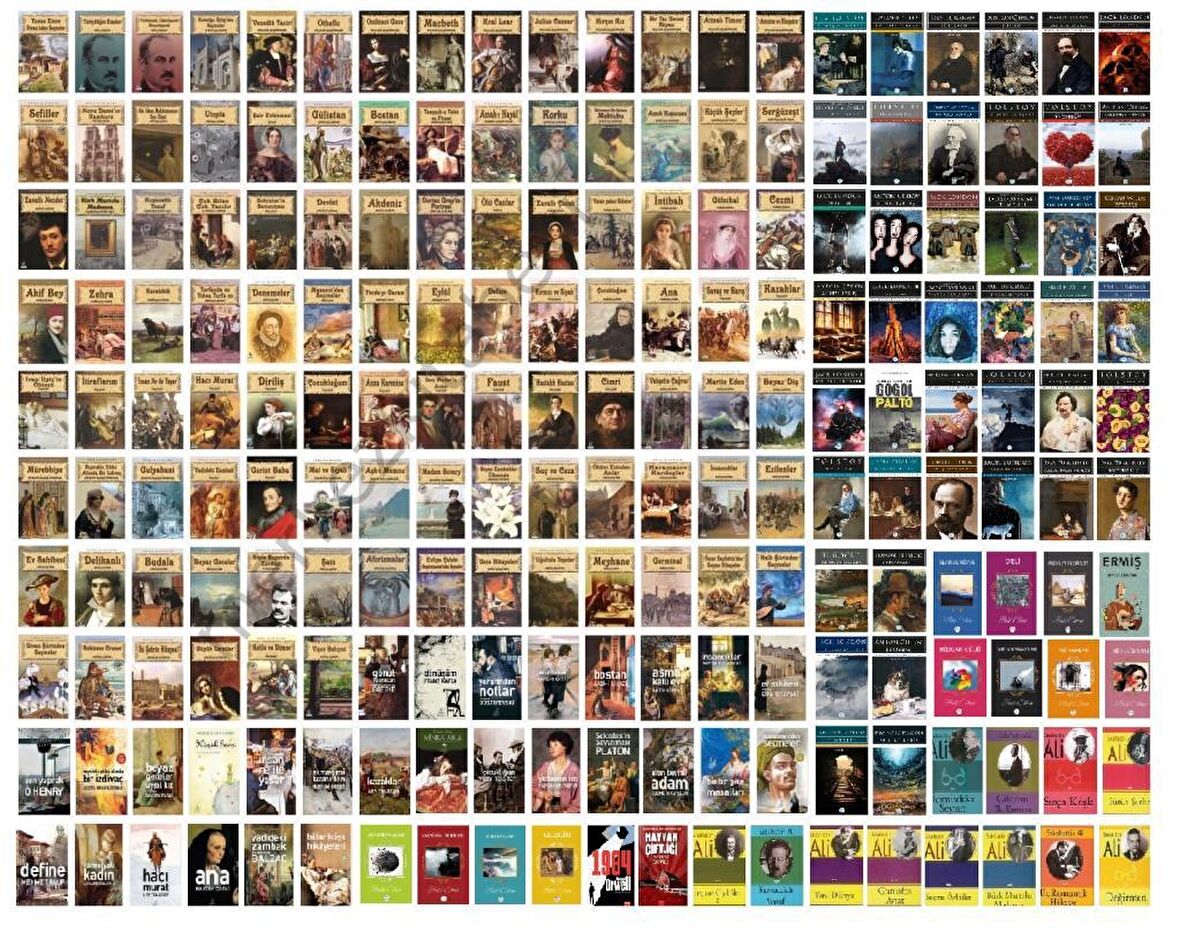 Popüler Türk ve Dünya Klasikleri Seti 200 Kitap