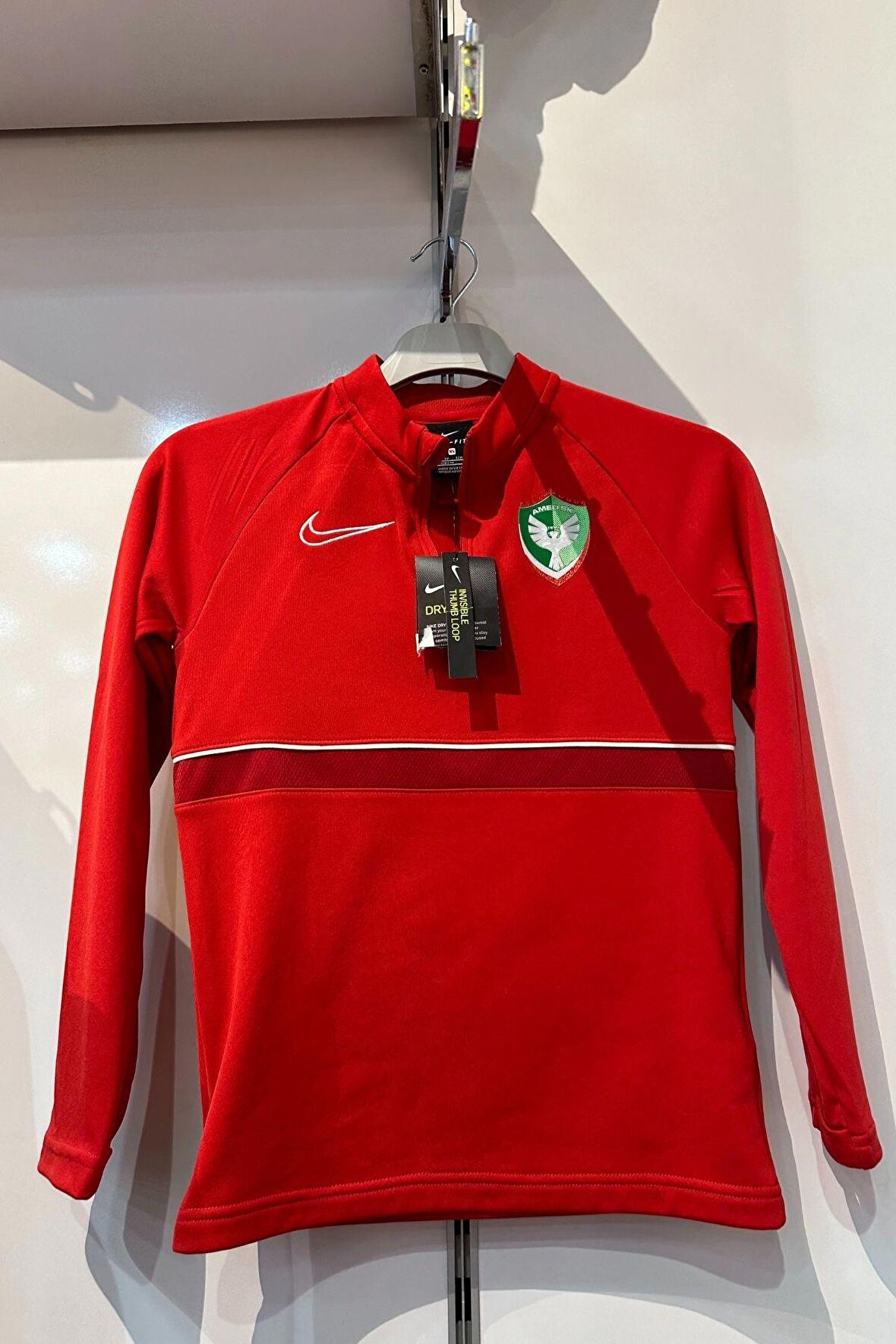 AMEDSPOR 0099 NIKE UNISEX YARIM FERMUARLI ÜST