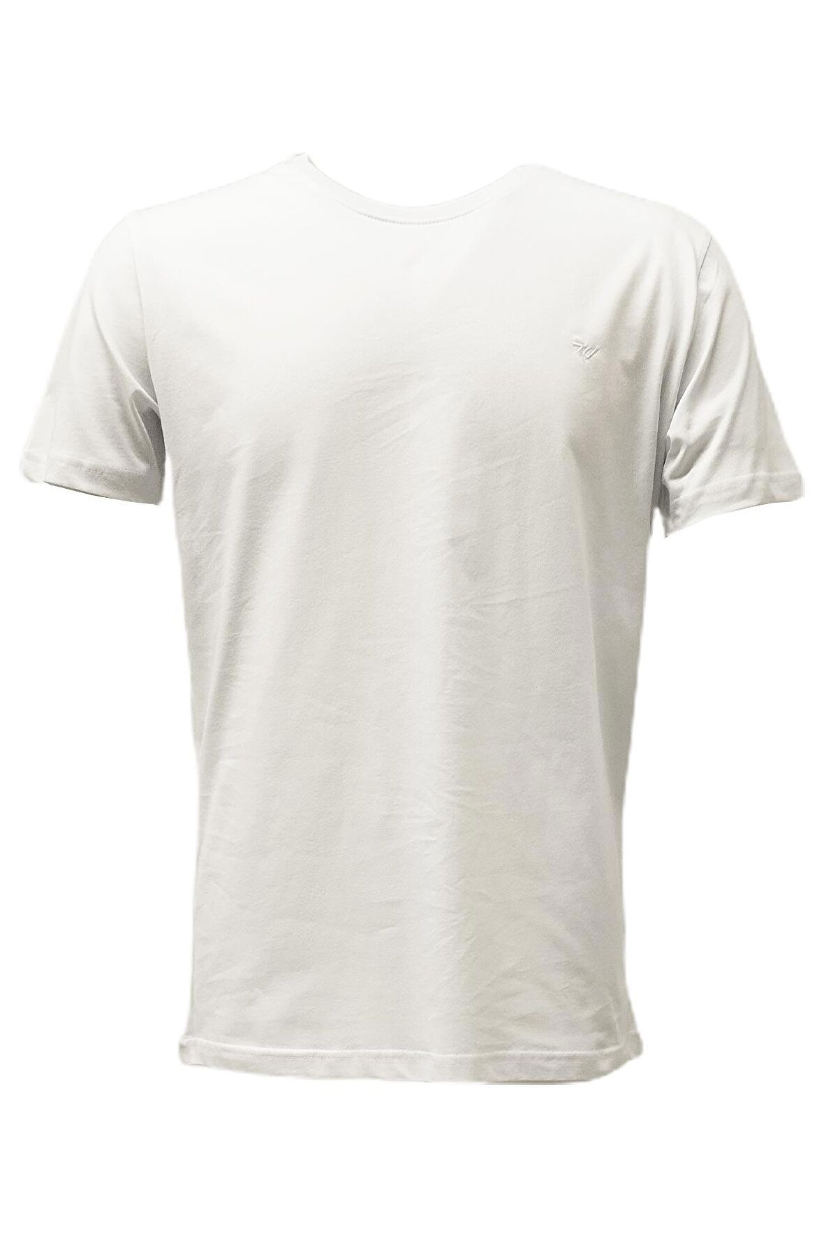 Erkek T-Shirt %100 Pamuk Bisiklet Yaka Kısa Kollu Tişört