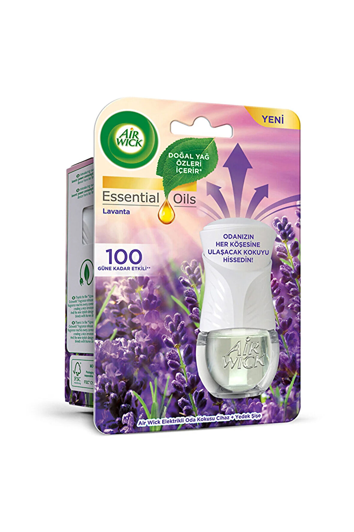 Elektrikli Oda Kokusu Lavanta Kit